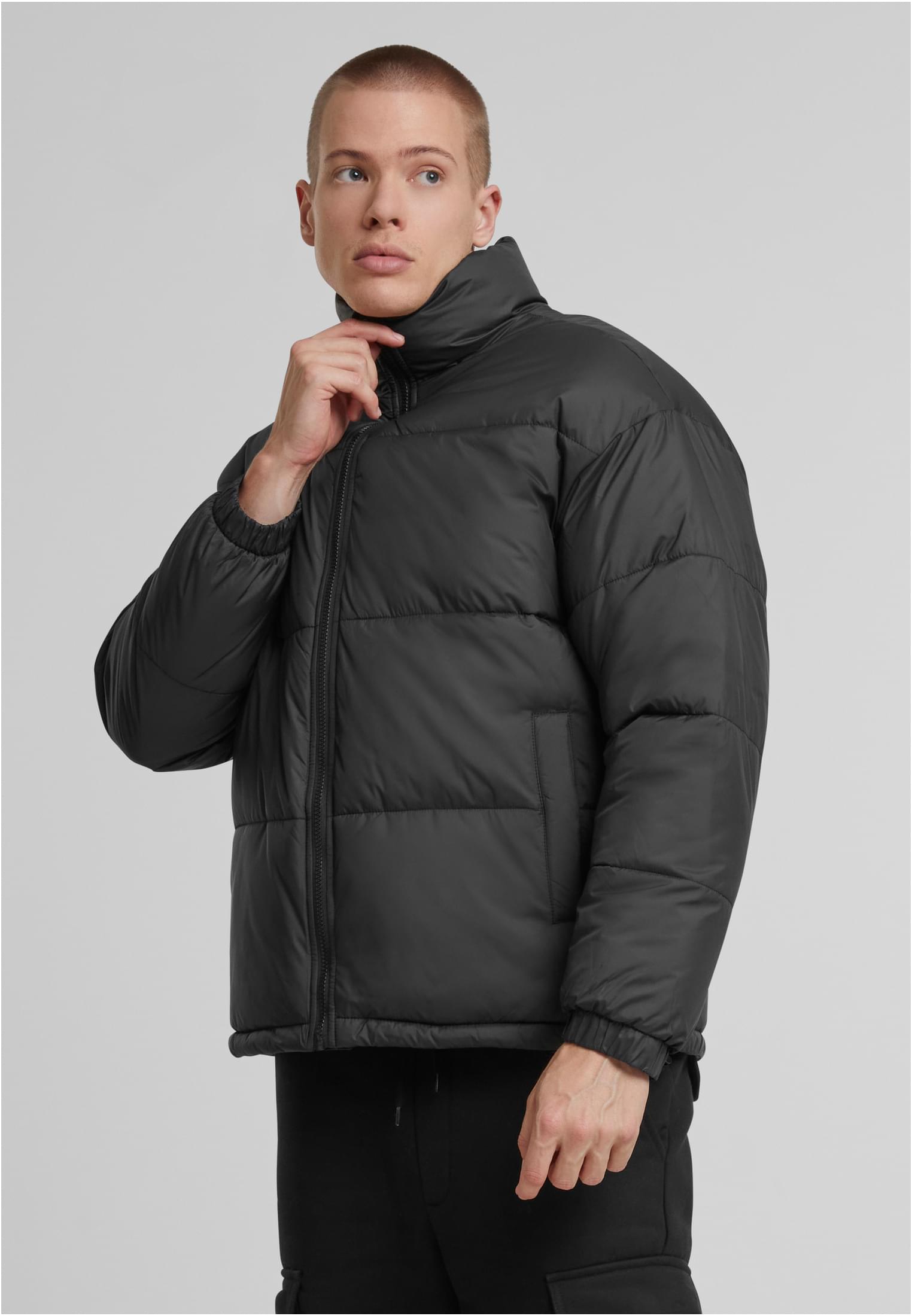 Basic Puffer Jacket | black