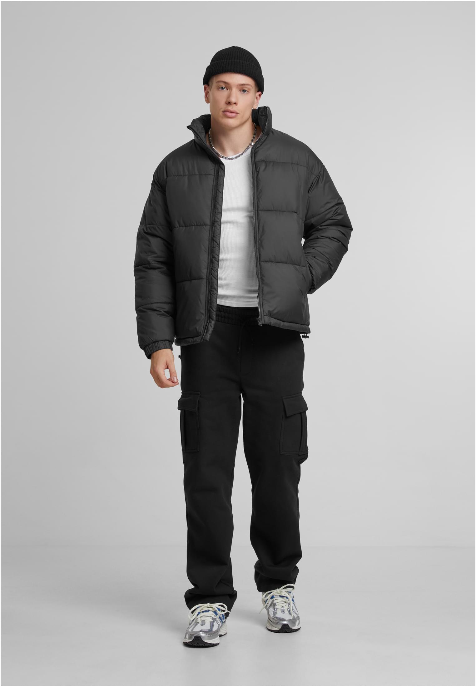 Basic Puffer Jacket | black