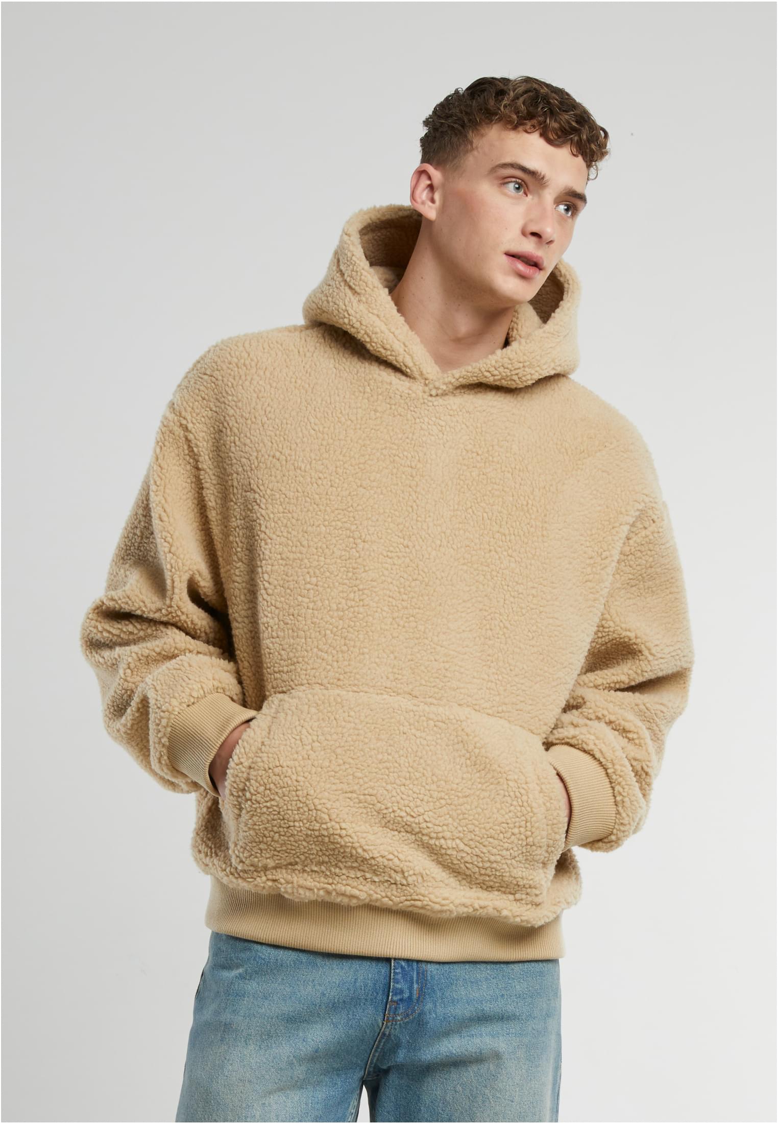 Oversized Teddy Hoody | unionbeige