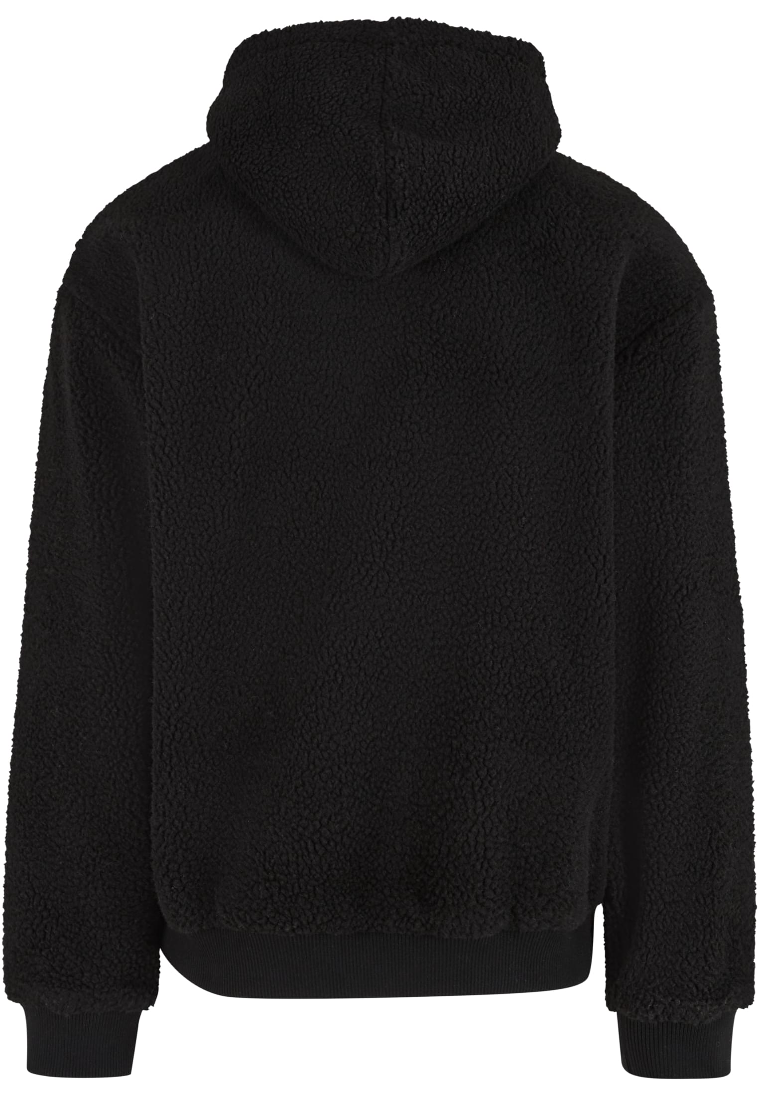 Oversized Teddy Hoody | black