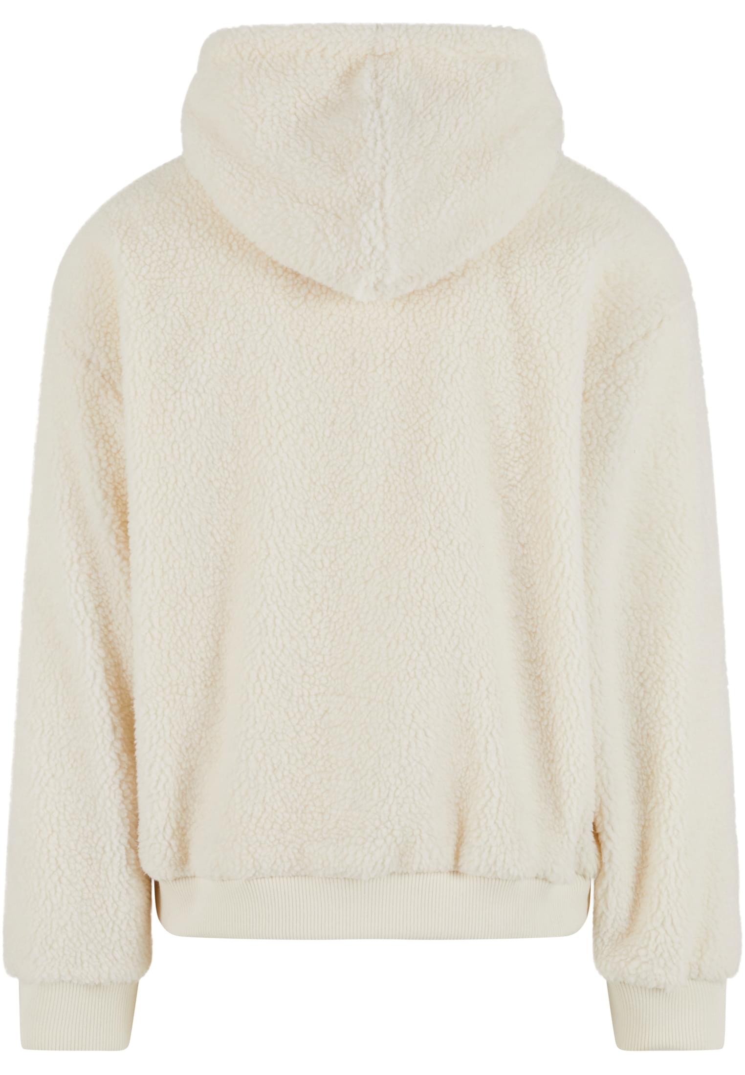 Oversized Teddy Hoody | whitesand