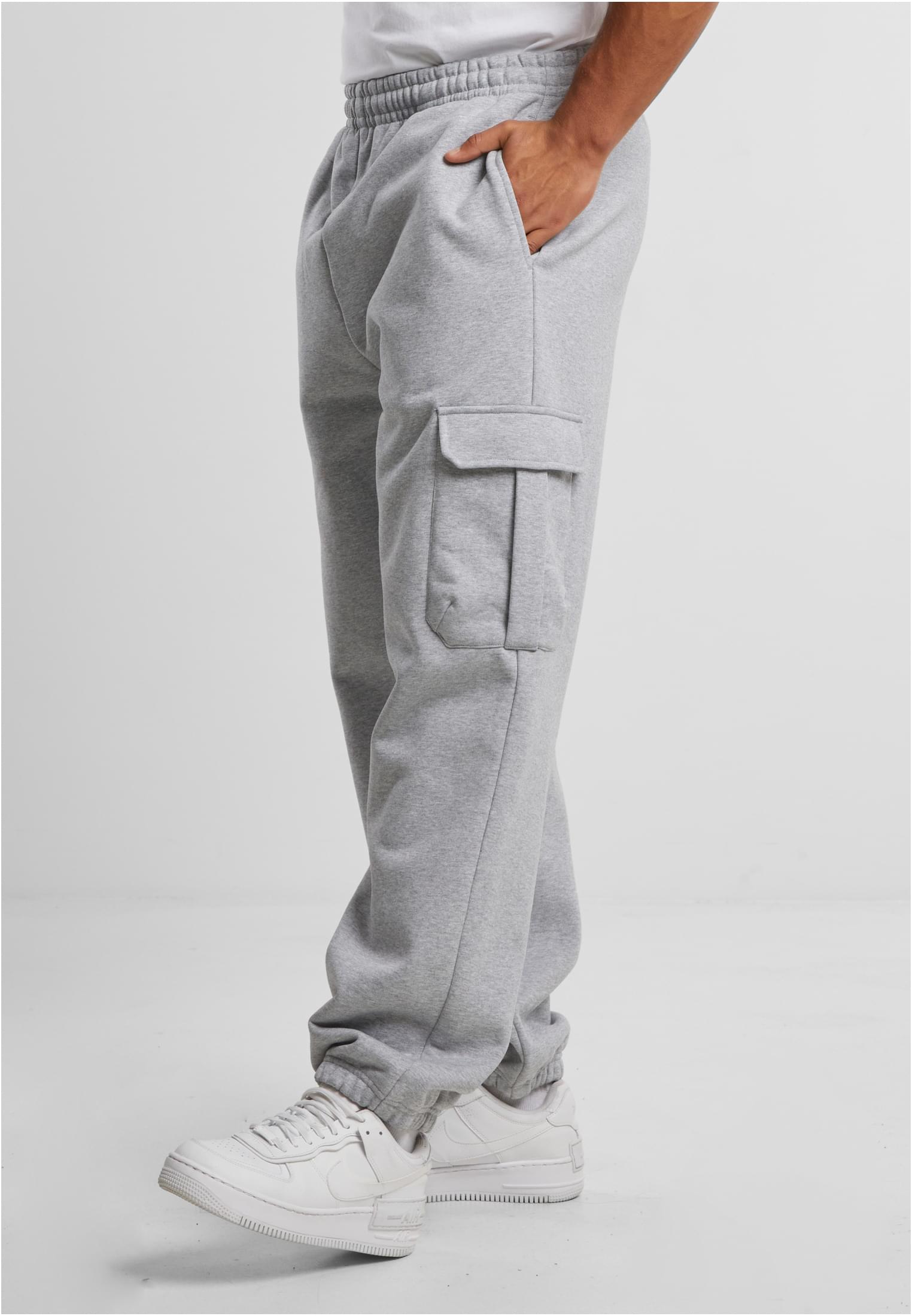 90‘s Cargo Sweatpants | heathergrey