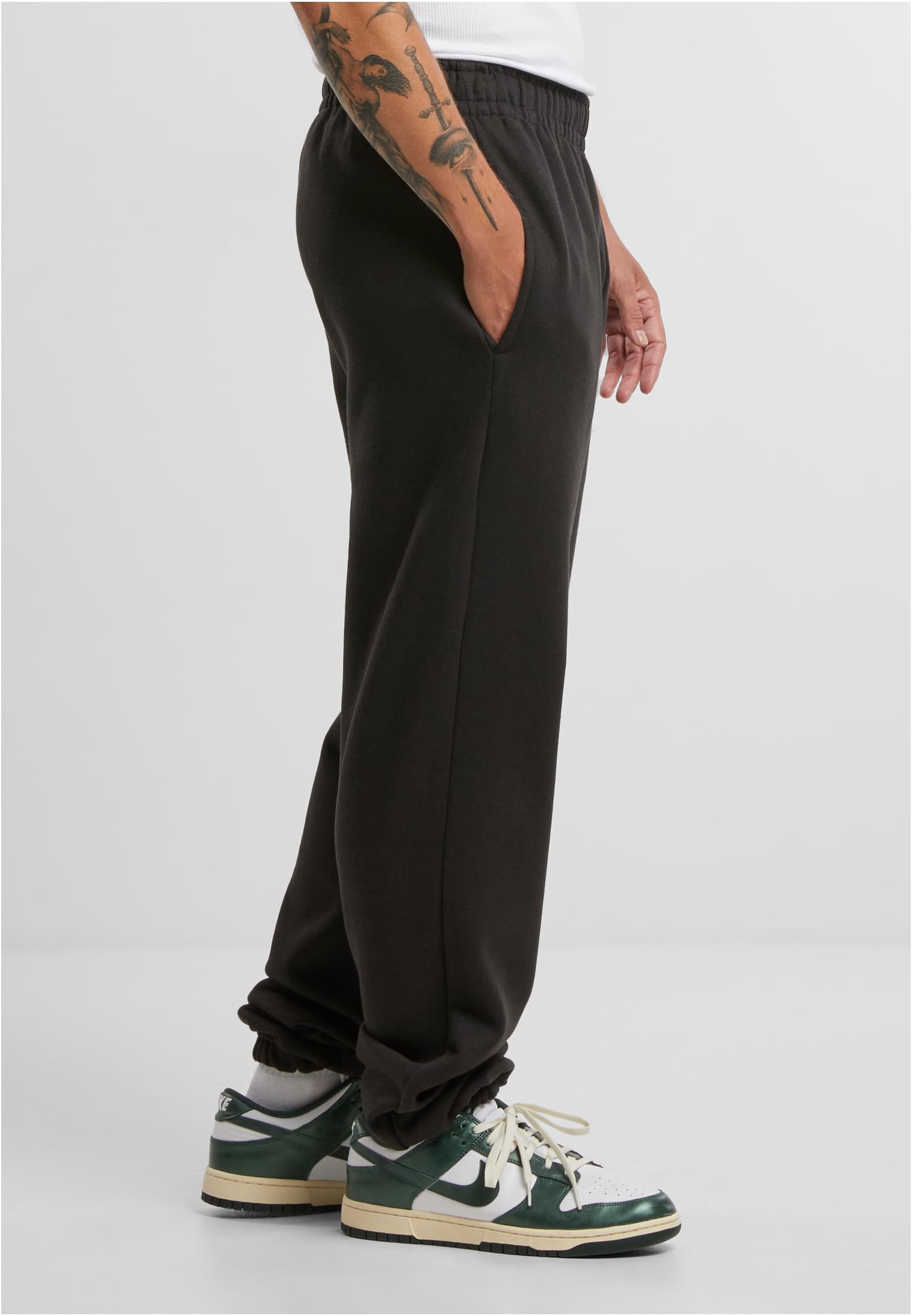 Basic Loose Sweatpants | black