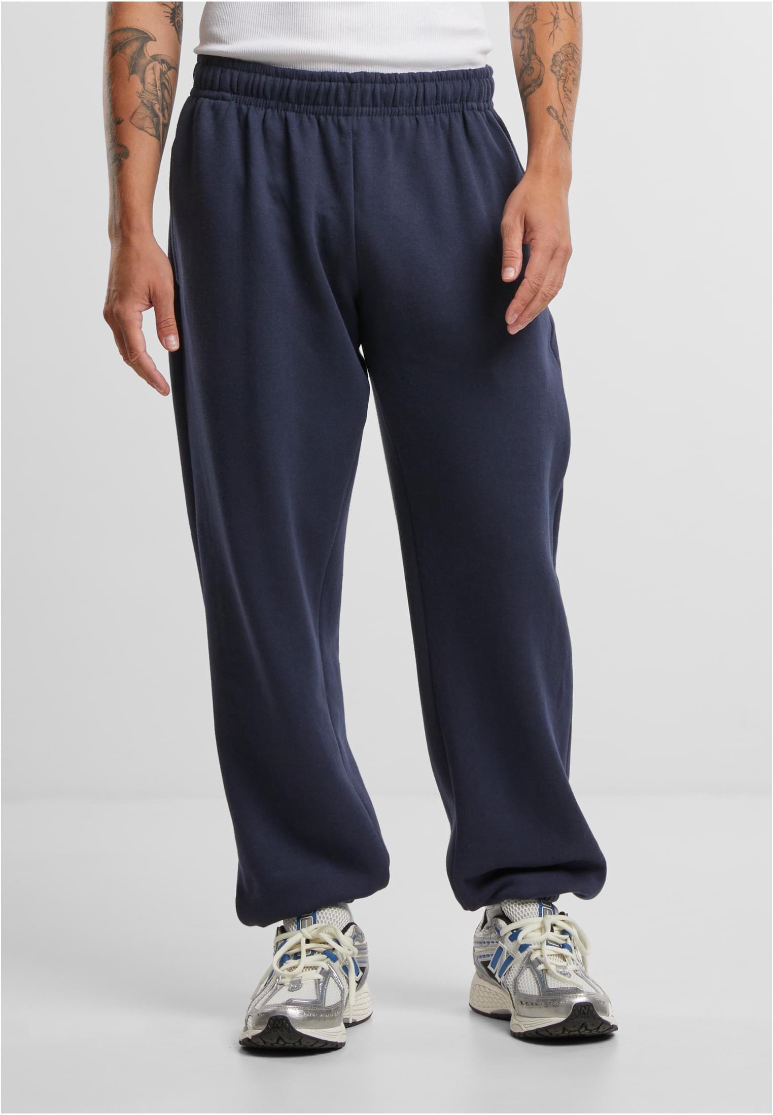 Basic Essential Sweatpants | navy