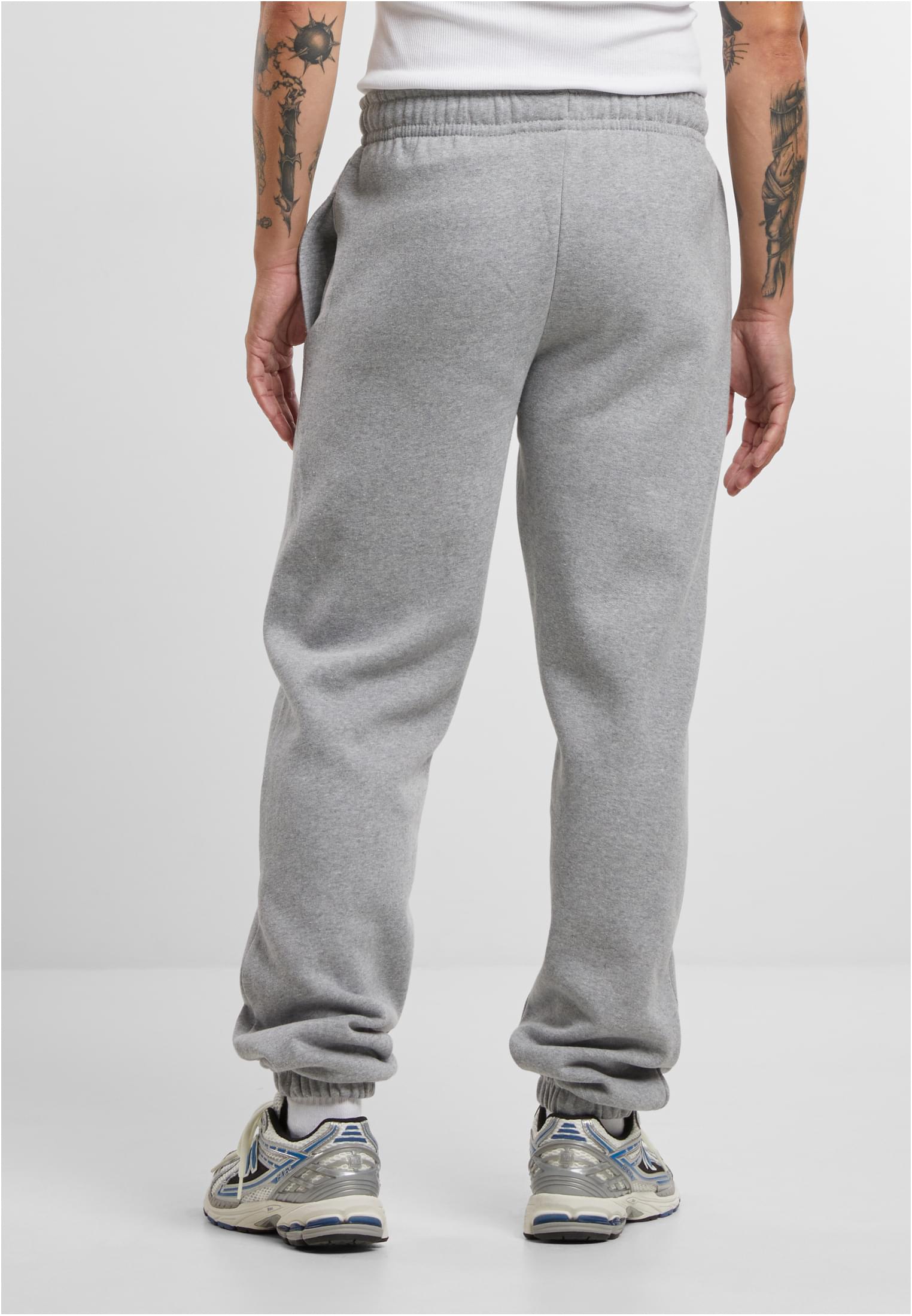 Basic Essential Sweatpants | heathergrey