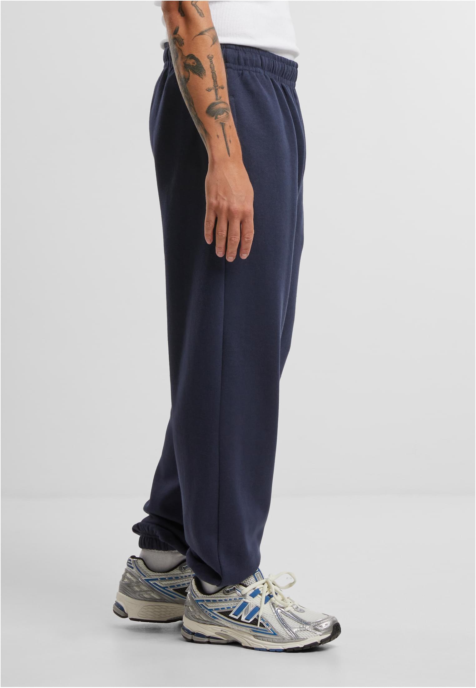 Basic Essential Sweatpants | navy