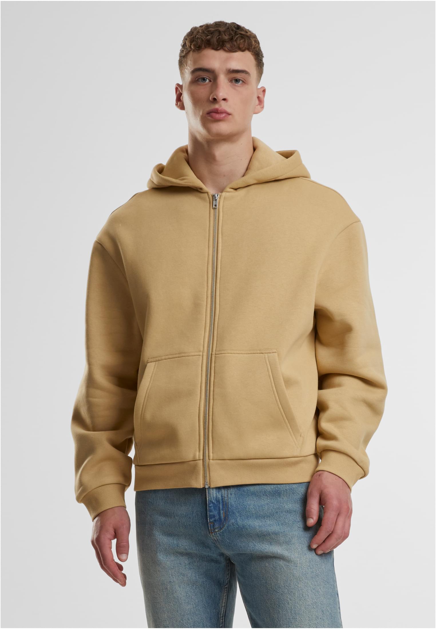 Fluffy Zip Hoody | unionbeige