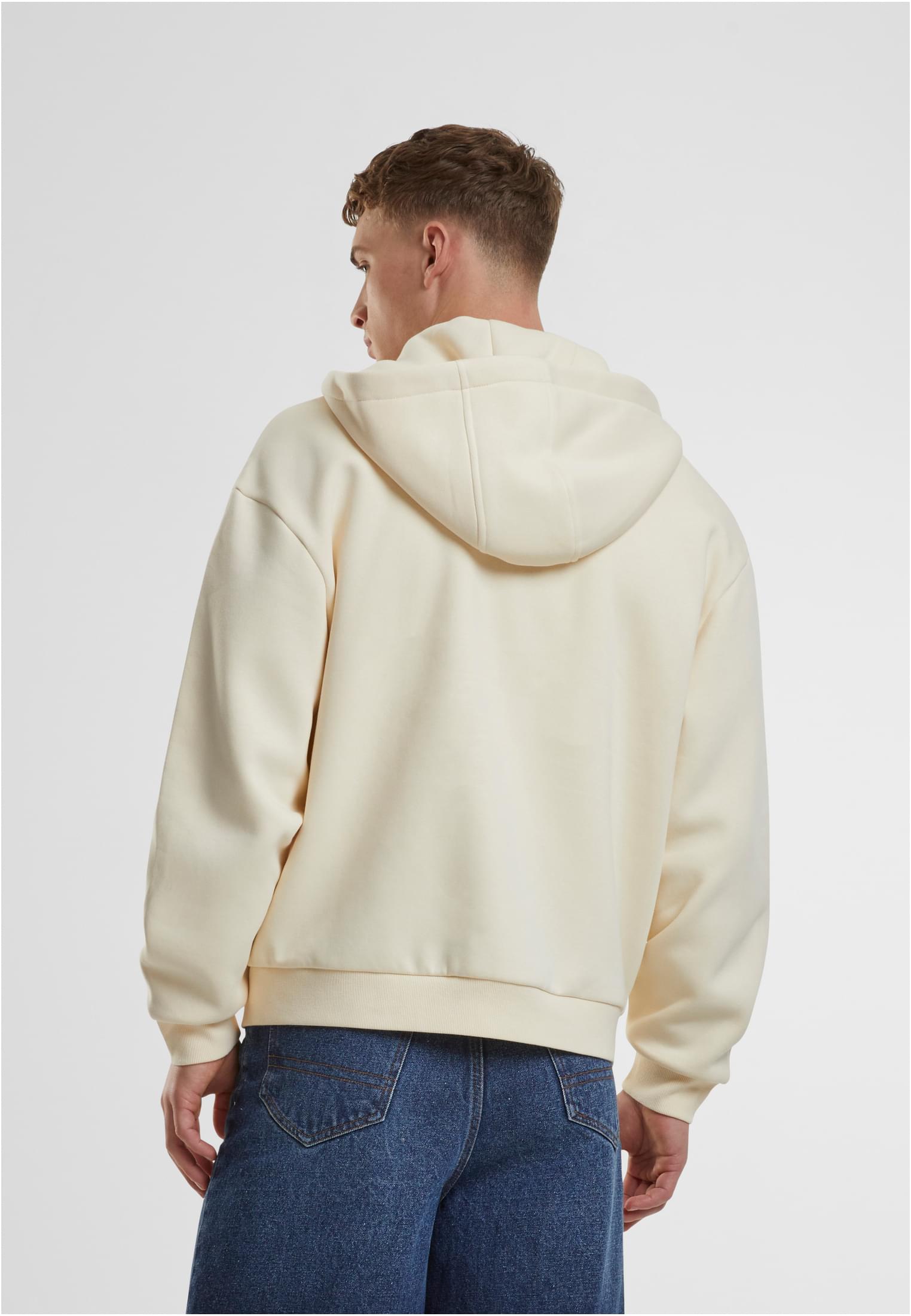 Fluffy Zip Hoody | whitesand