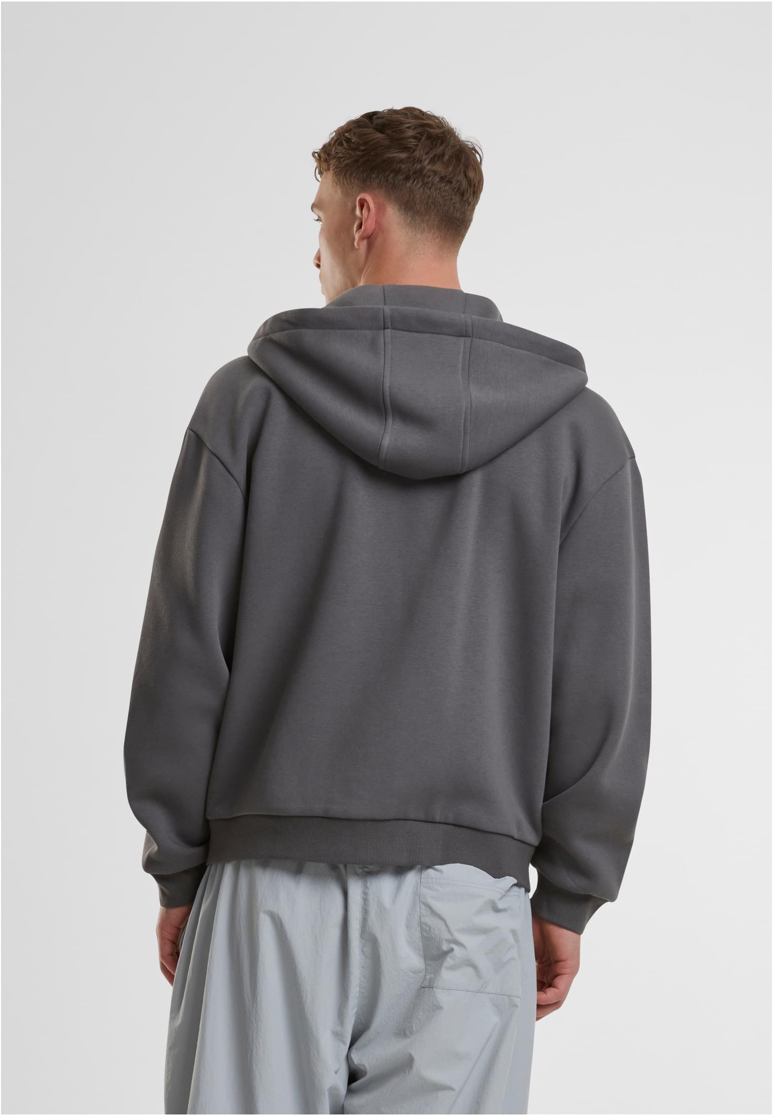 Fluffy Zip Hoody | magnet