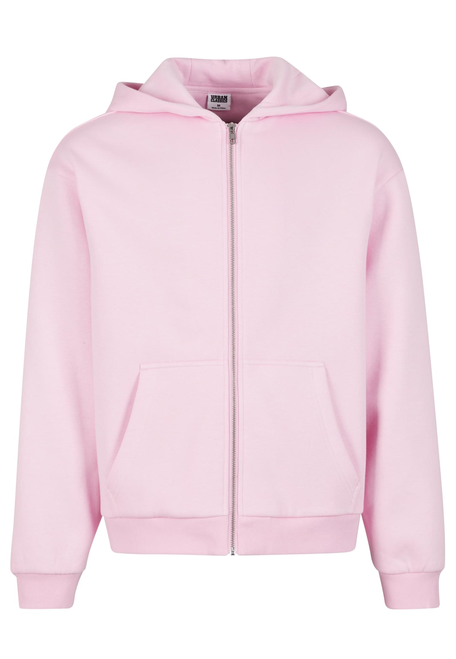 Fluffy Zip Hoody | softpink