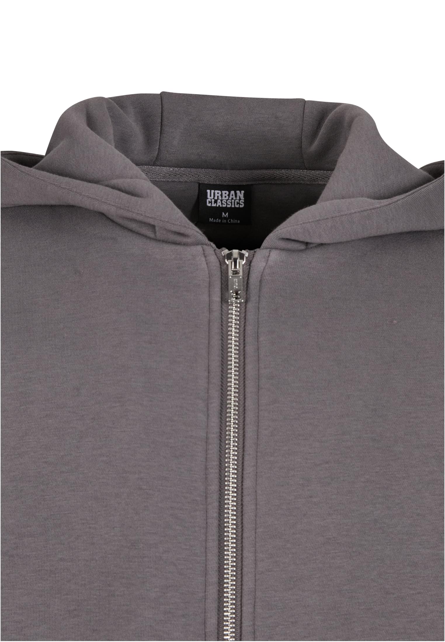 Fluffy Zip Hoody | magnet