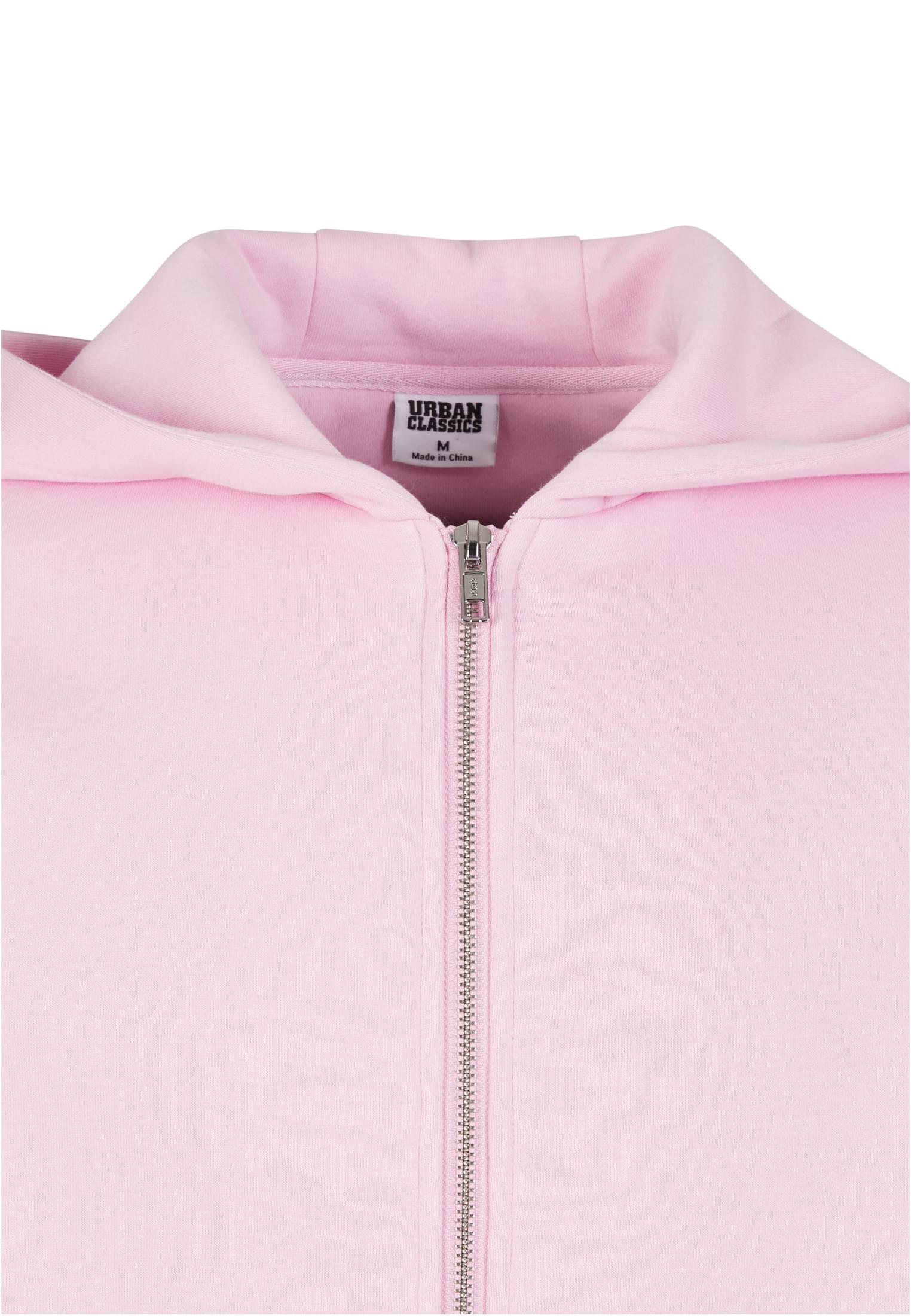 Fluffy Zip Hoody | softpink