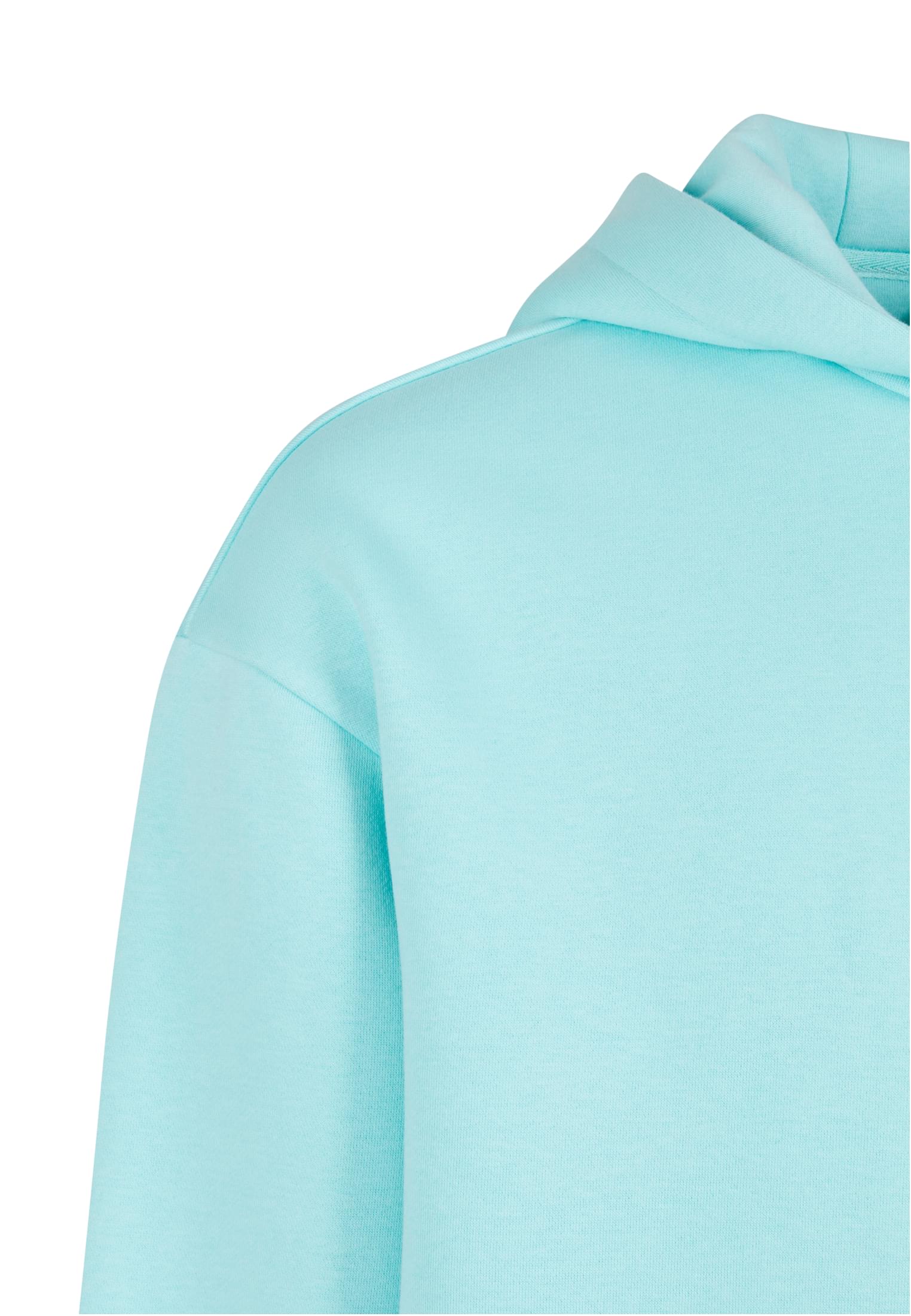 Fluffy Zip Hoody | berylblue