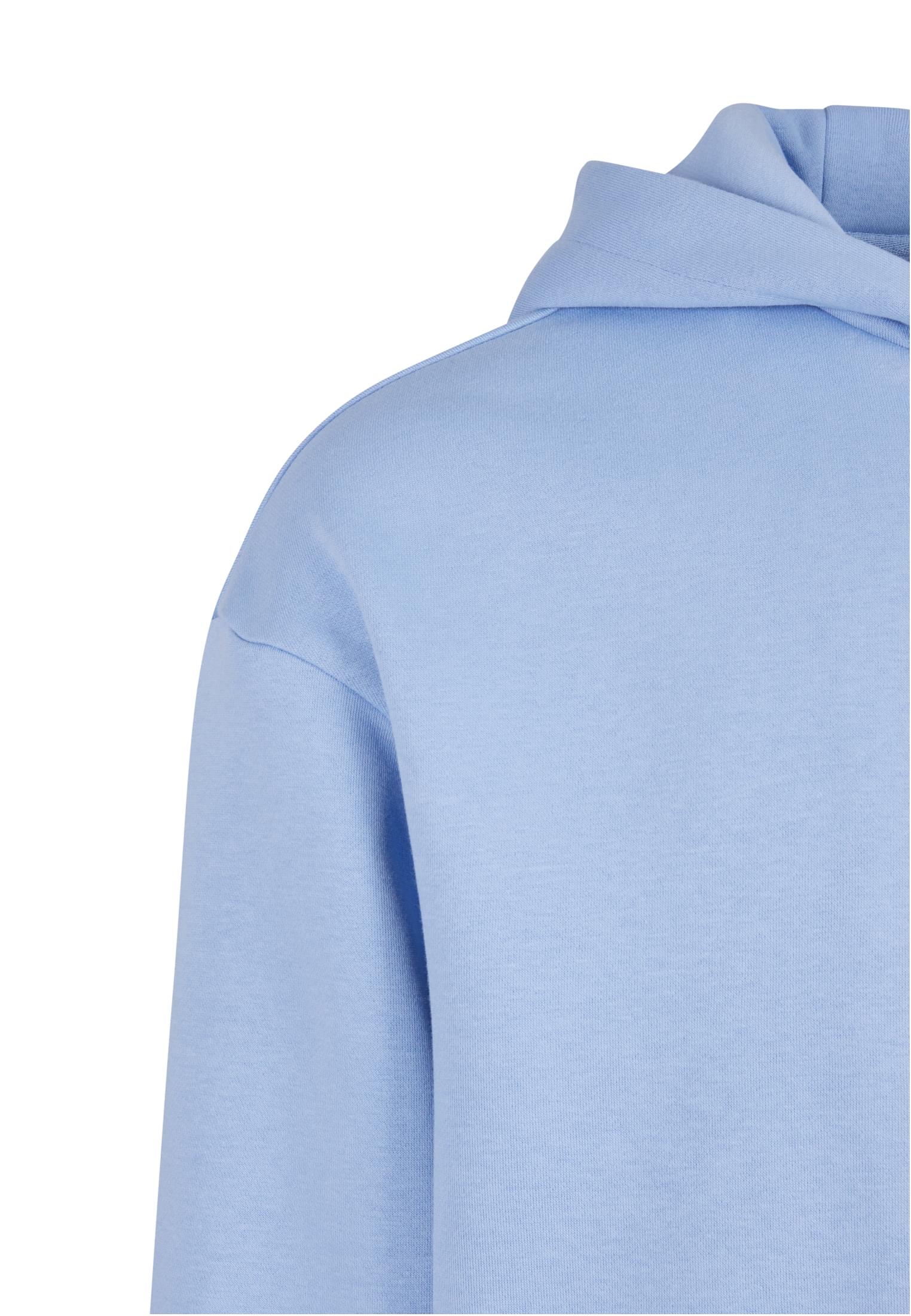 Fluffy Zip Hoody | powderblue