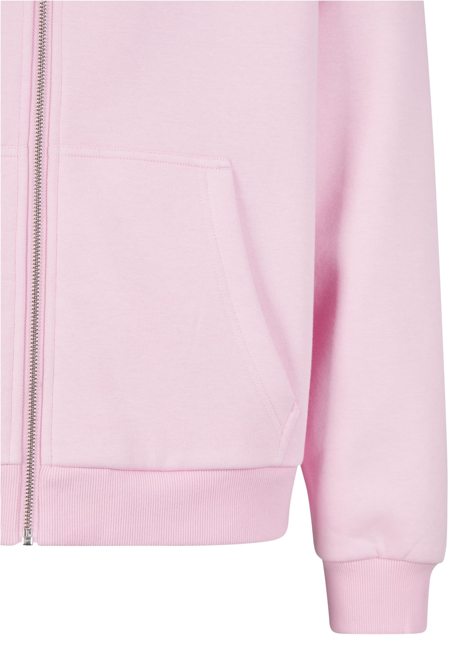 Fluffy Zip Hoody | softpink