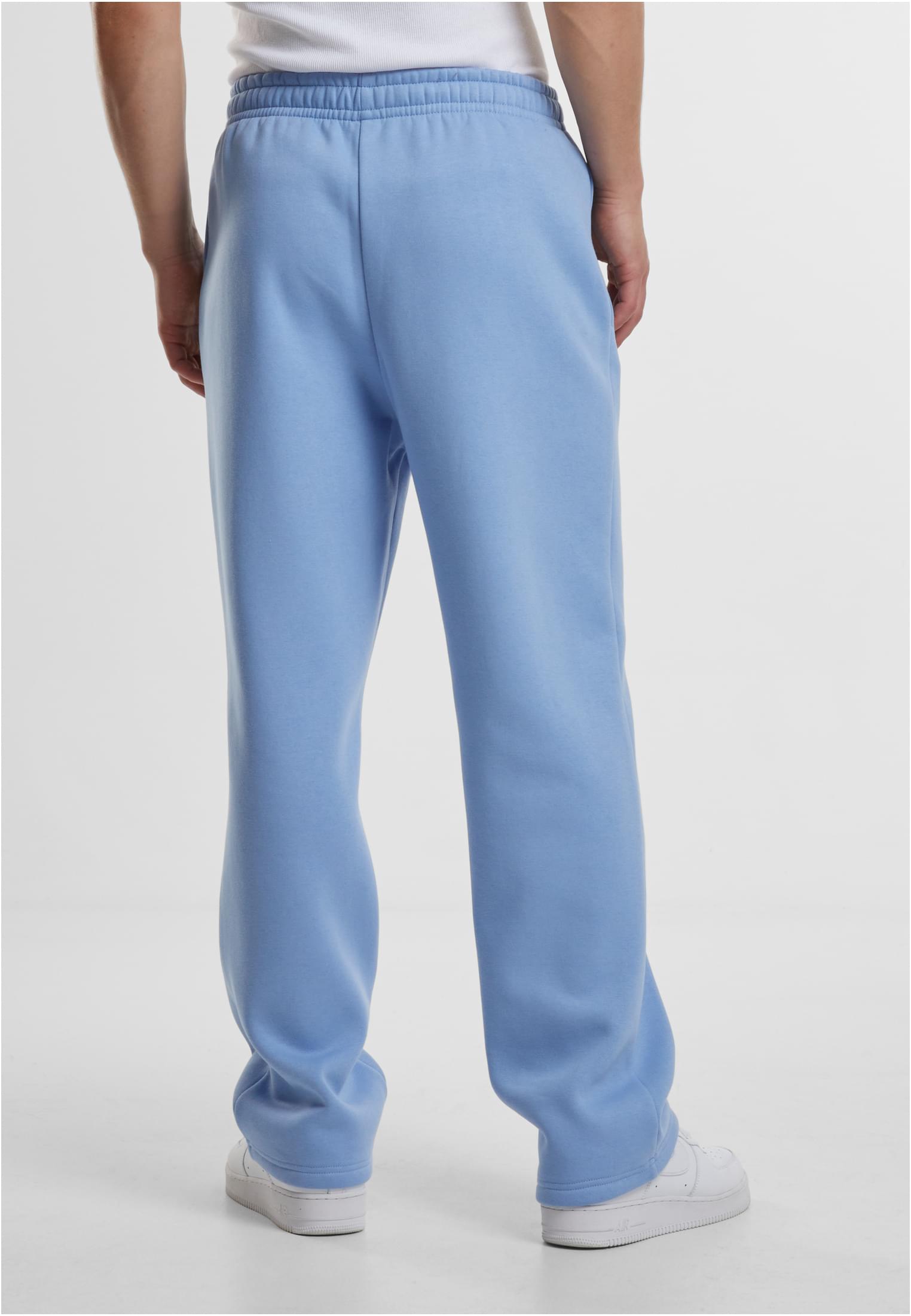 Fluffy Trackpants | powderblue