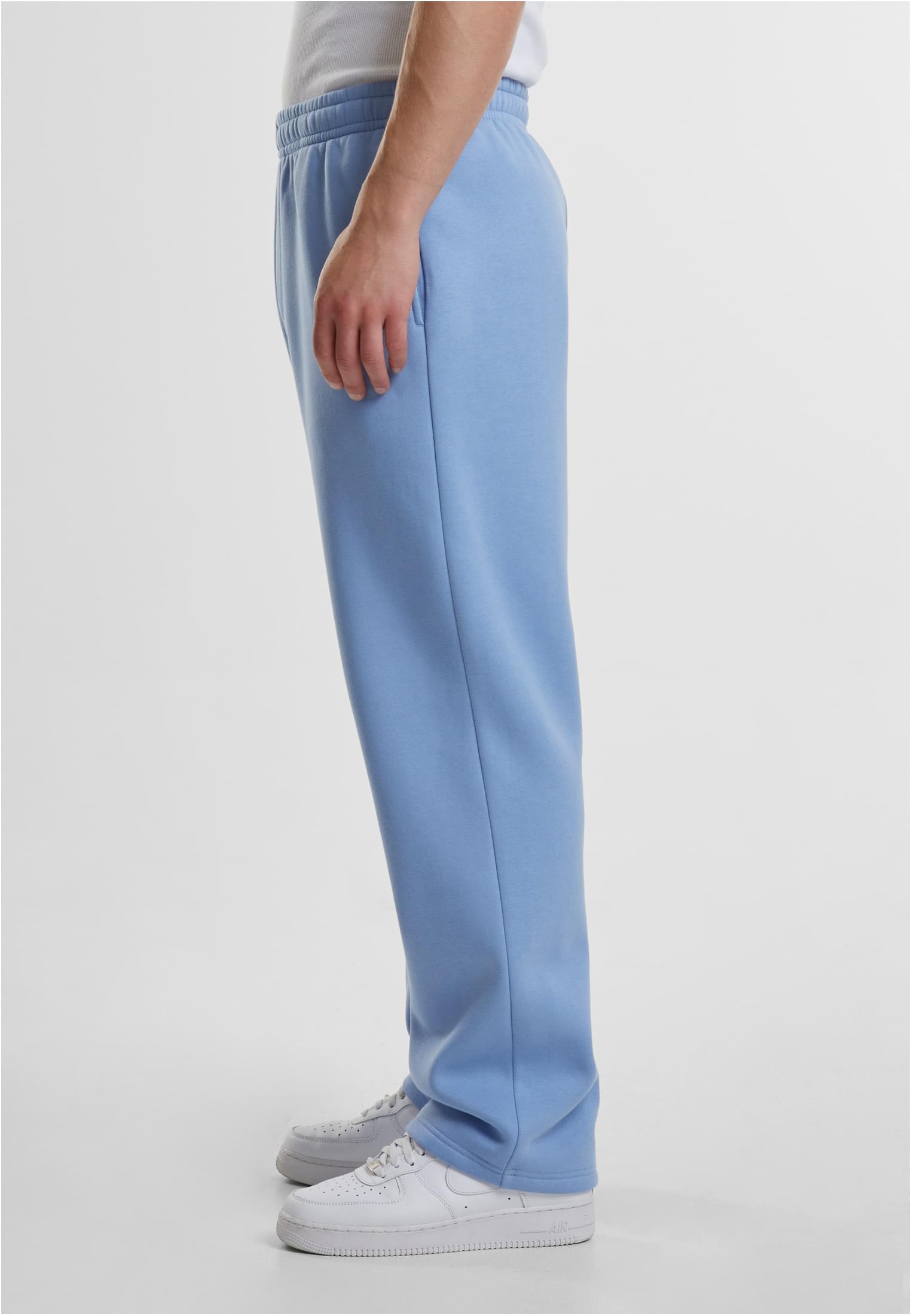 Fluffy Trackpants | powderblue