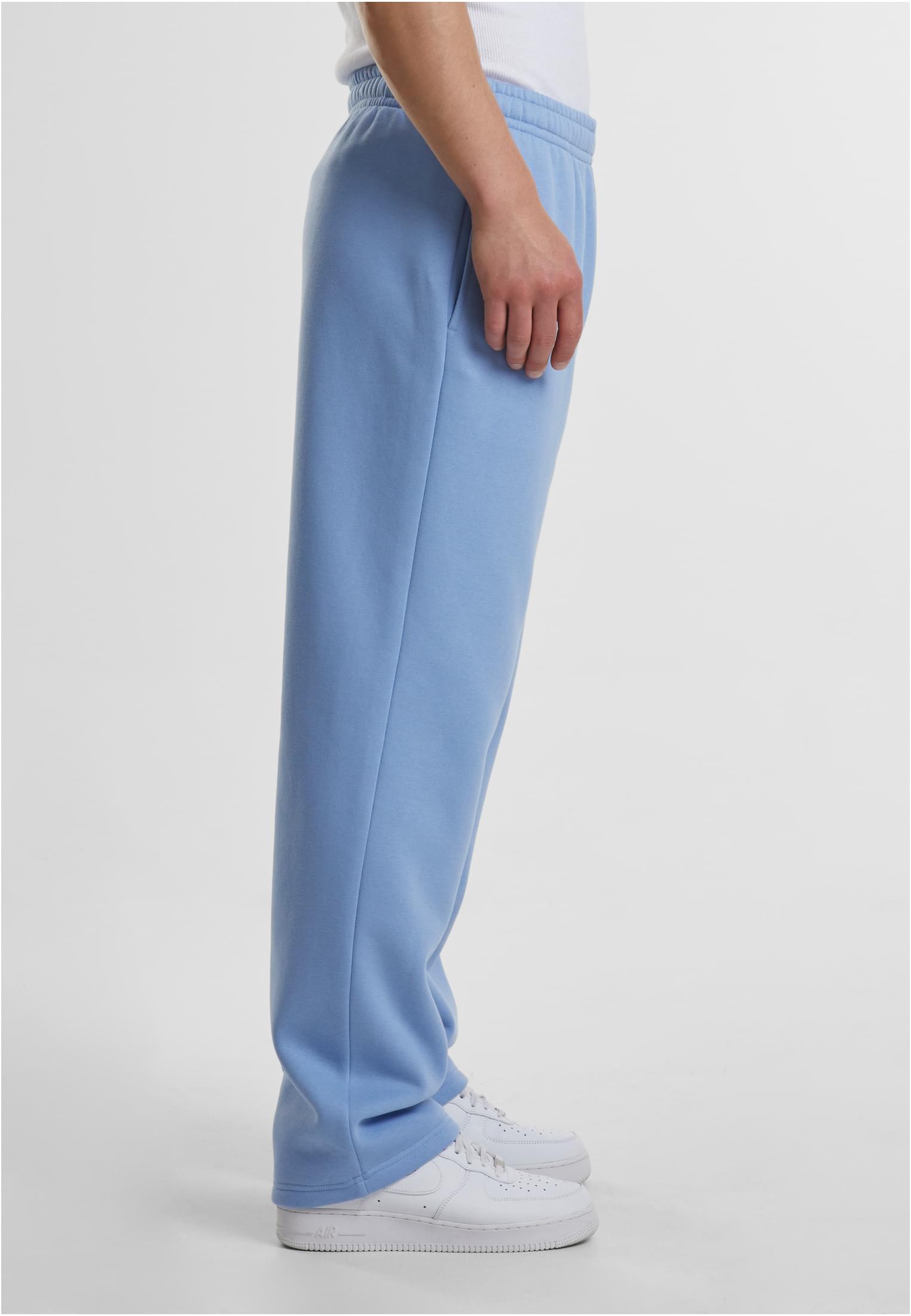 Fluffy Trackpants | powderblue