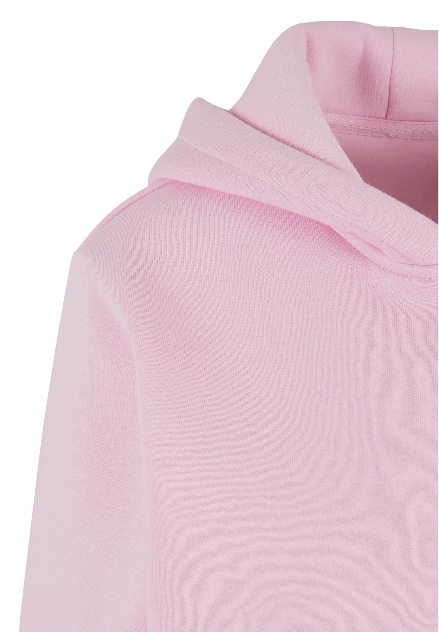 Ladies Fluffy Zip Hoody | softpink