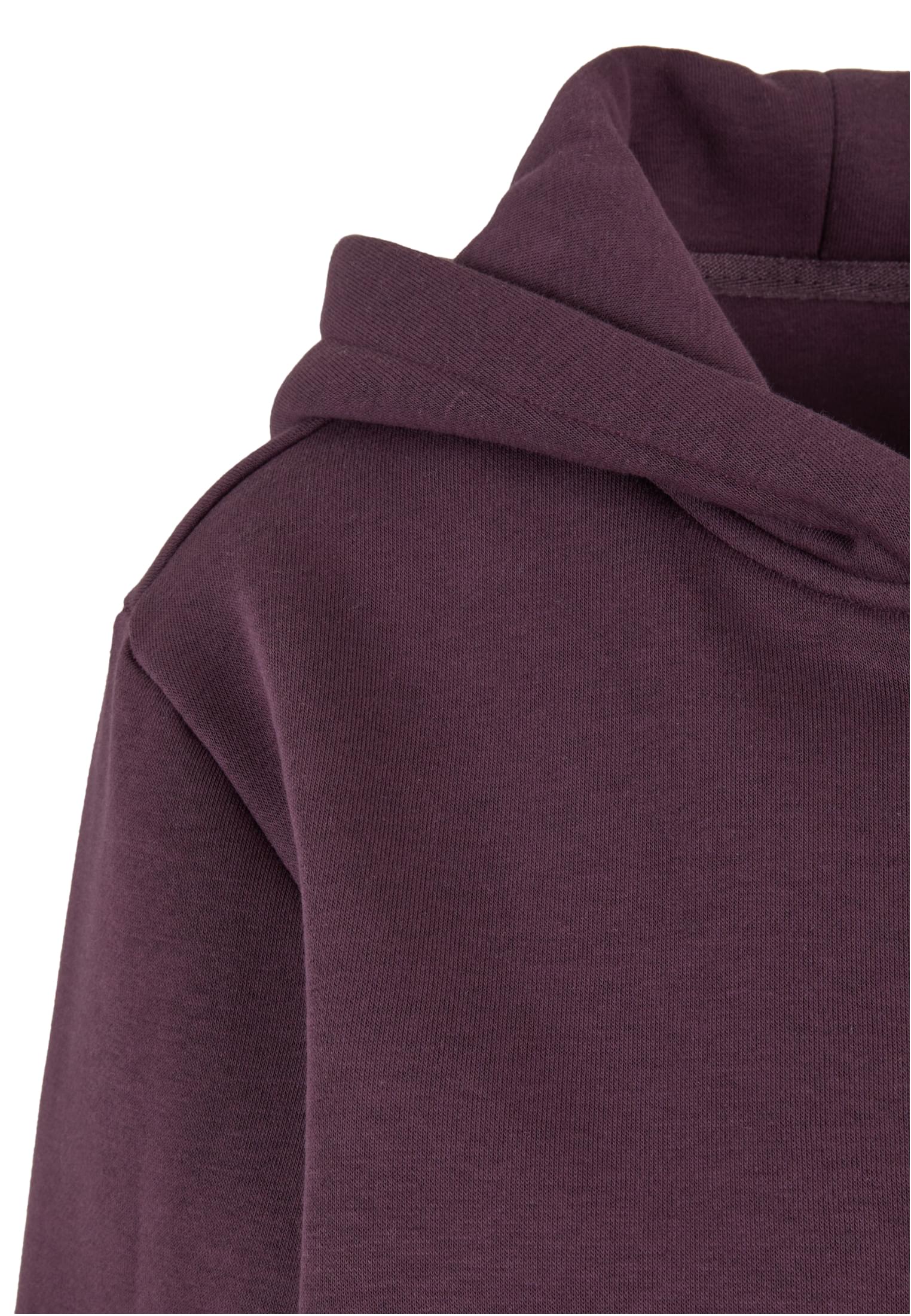 Ladies Fluffy Zip Hoody | plumpurple