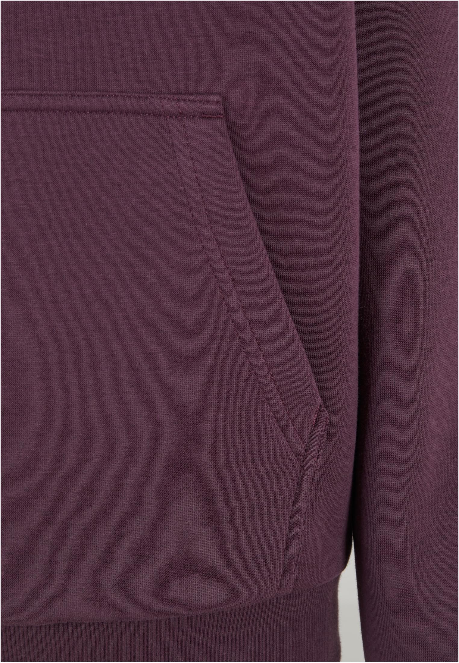 Ladies Fluffy Zip Hoody | plumpurple