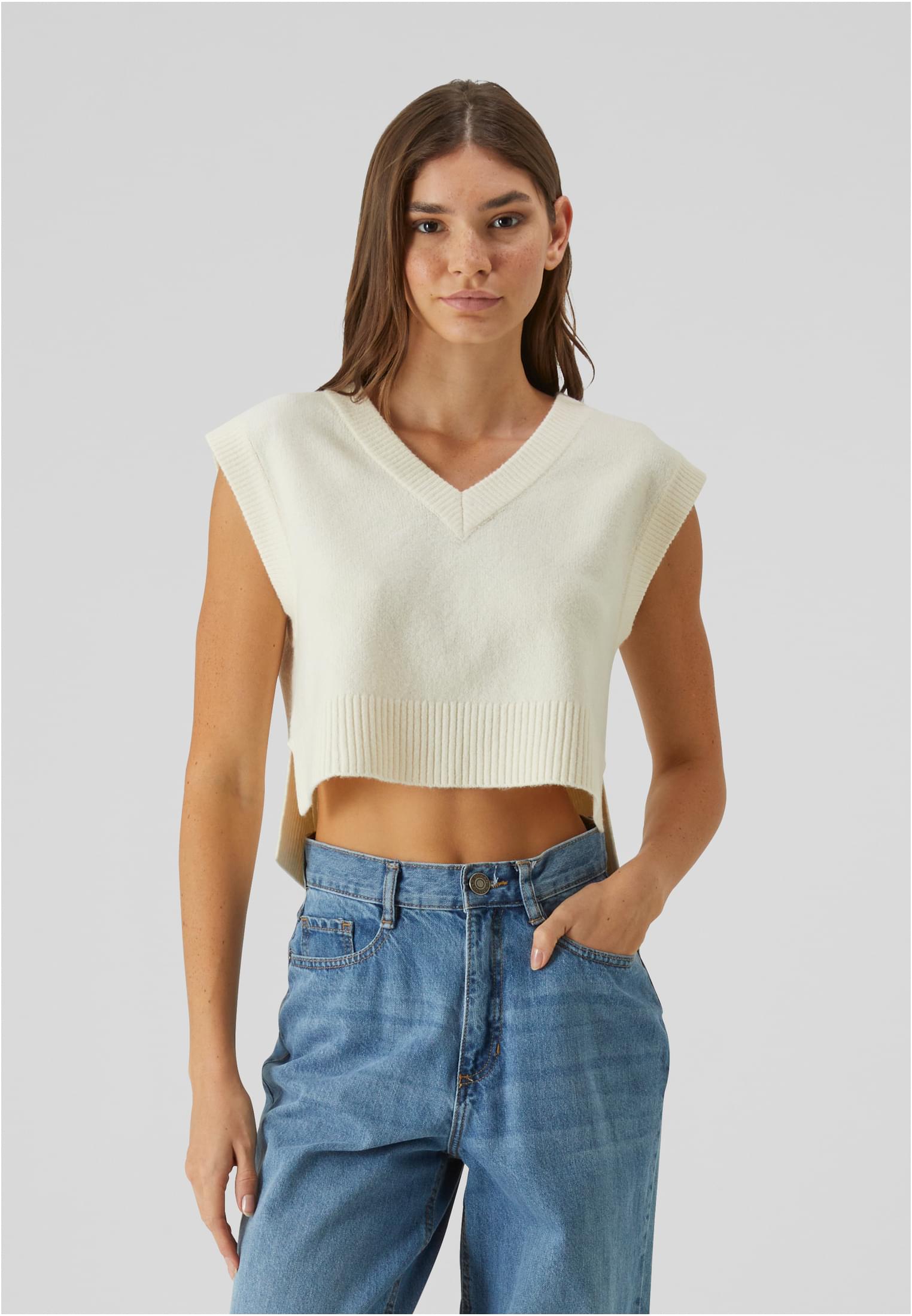 Ladies Soft Knit Pullunder | whitesand