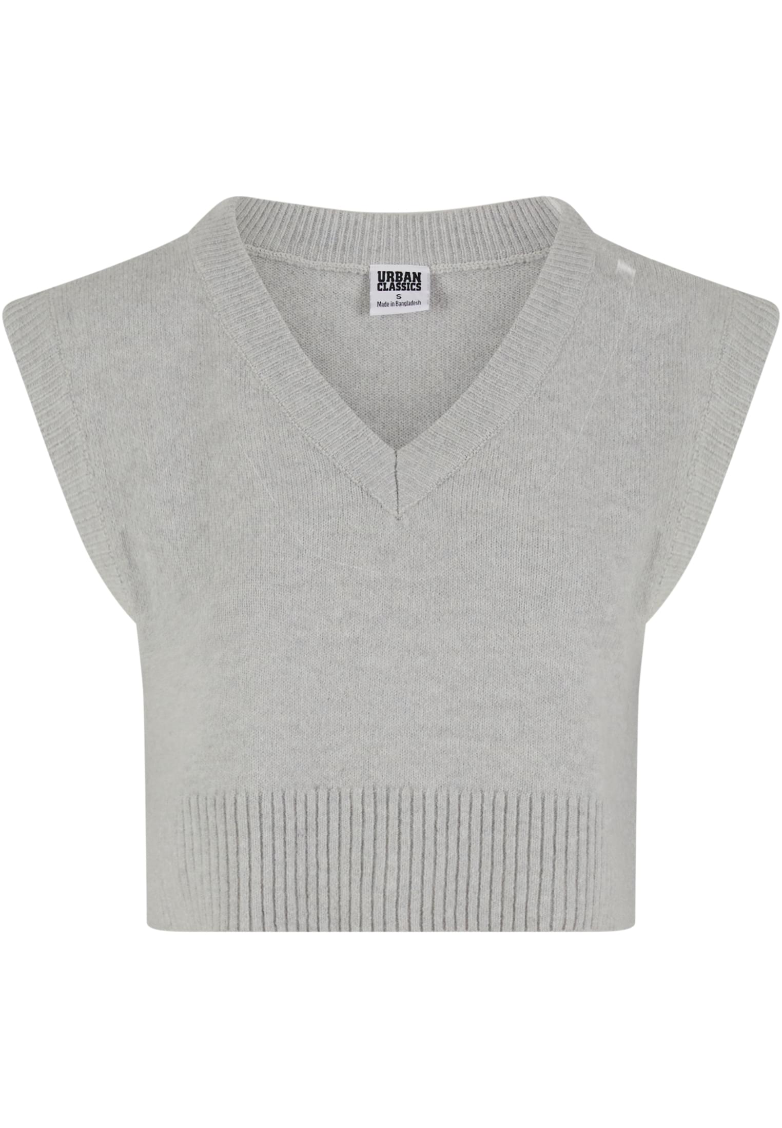 Ladies Soft Knit Pullunder | lightasphalt