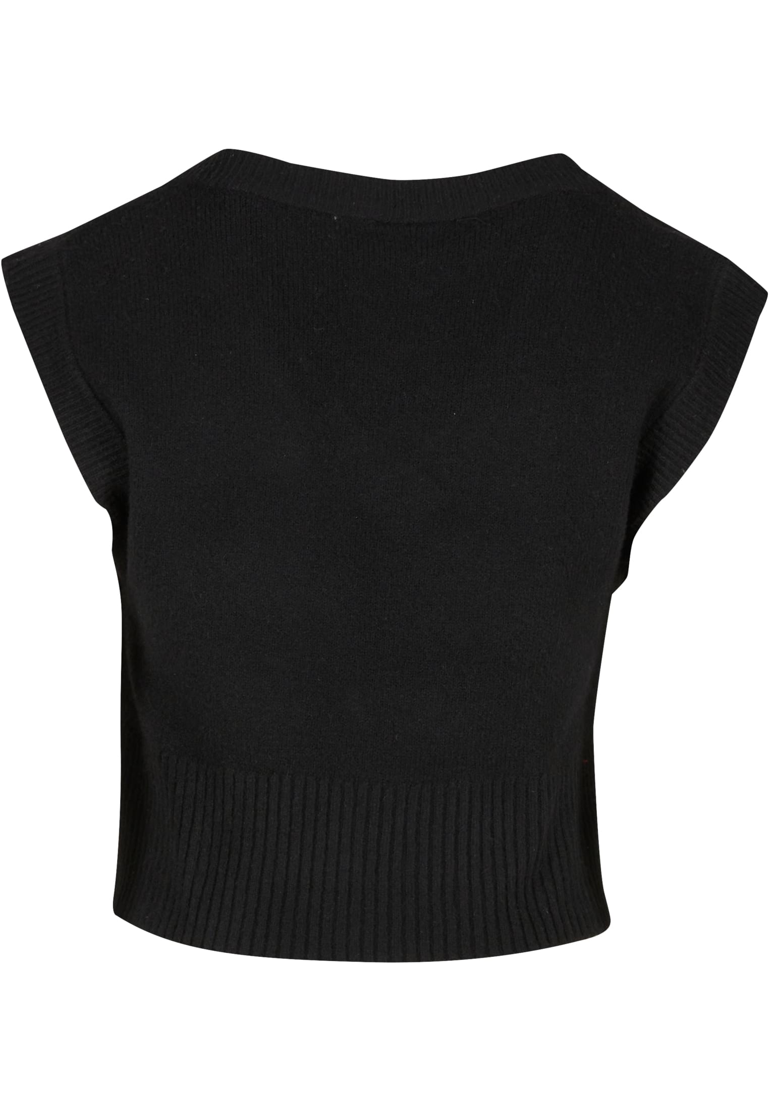 Ladies Soft Knit Pullunder | black
