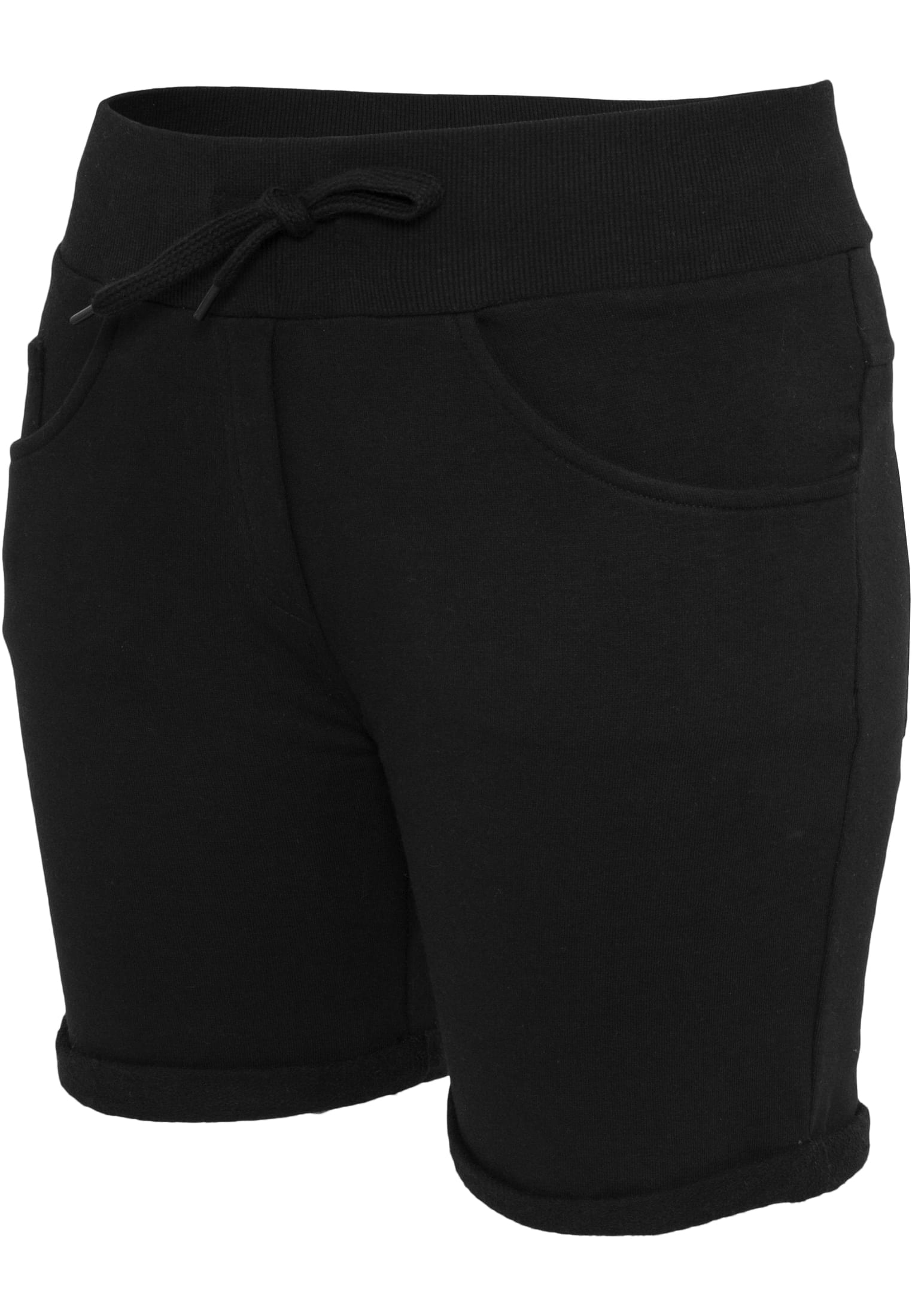 Ladies 5 Pocket Sweatshorts | black