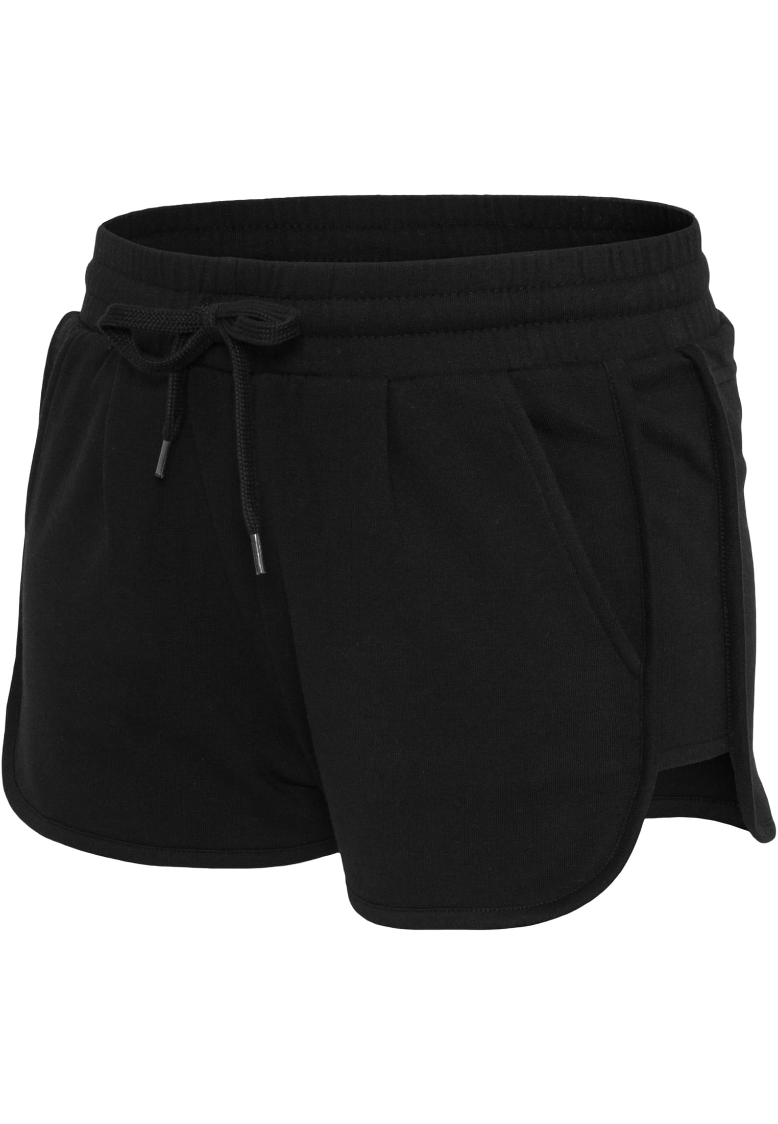 Ladies Light Fleece Hot Pant | black