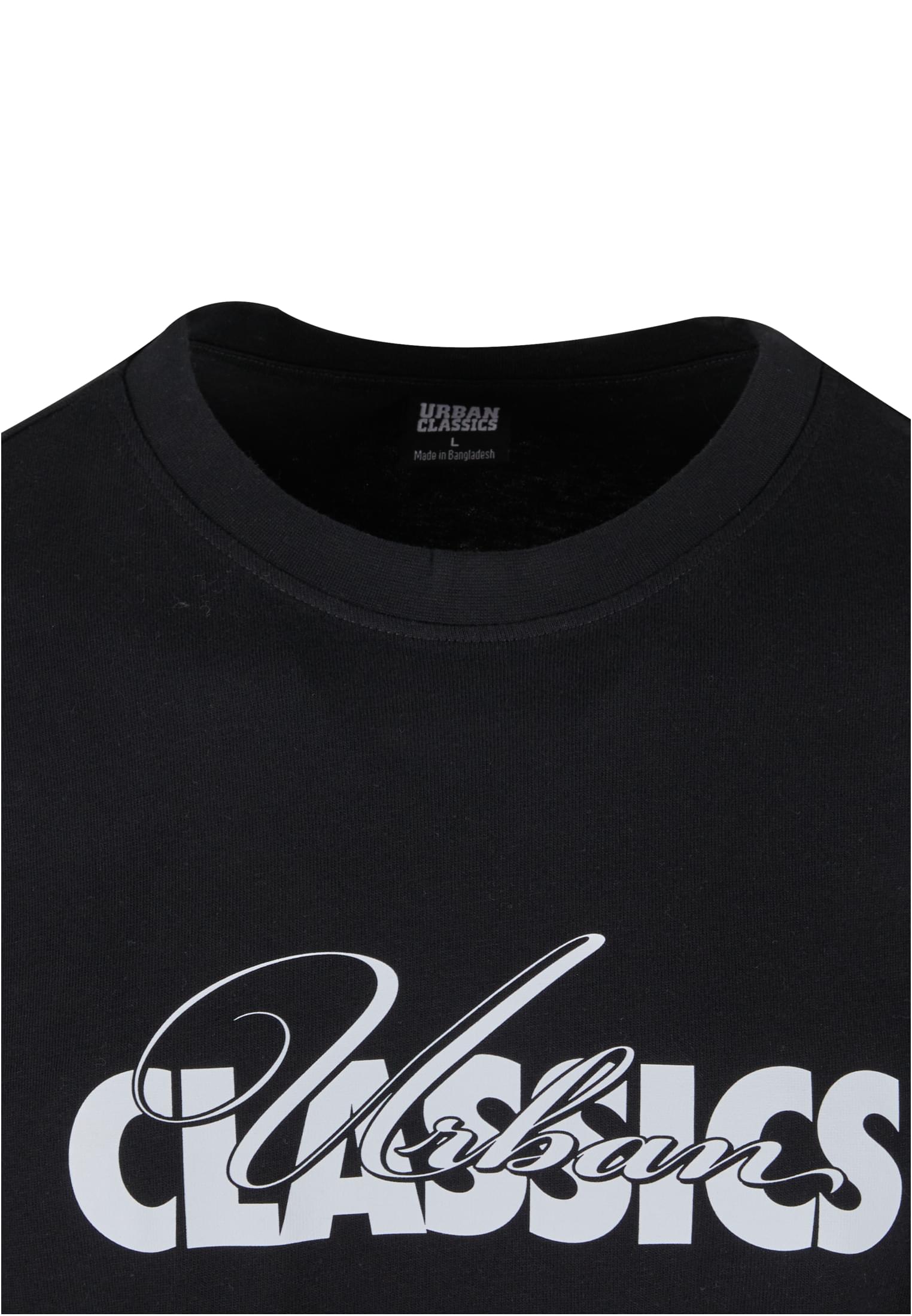 UC Cursive Bold Logo Heavy Oversized Tee | black