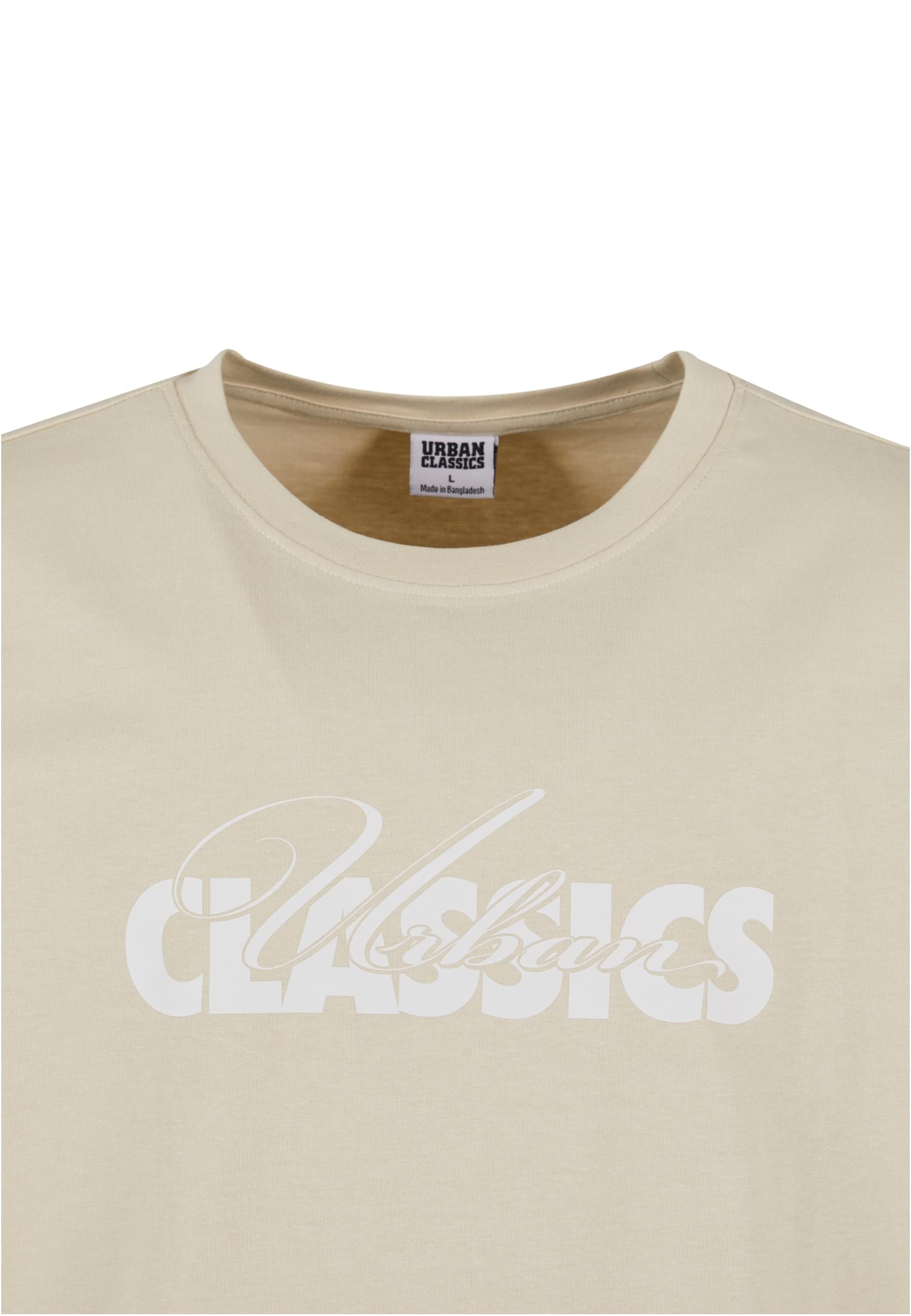 UC Cursive Bold Logo Heavy Oversized Tee | sand