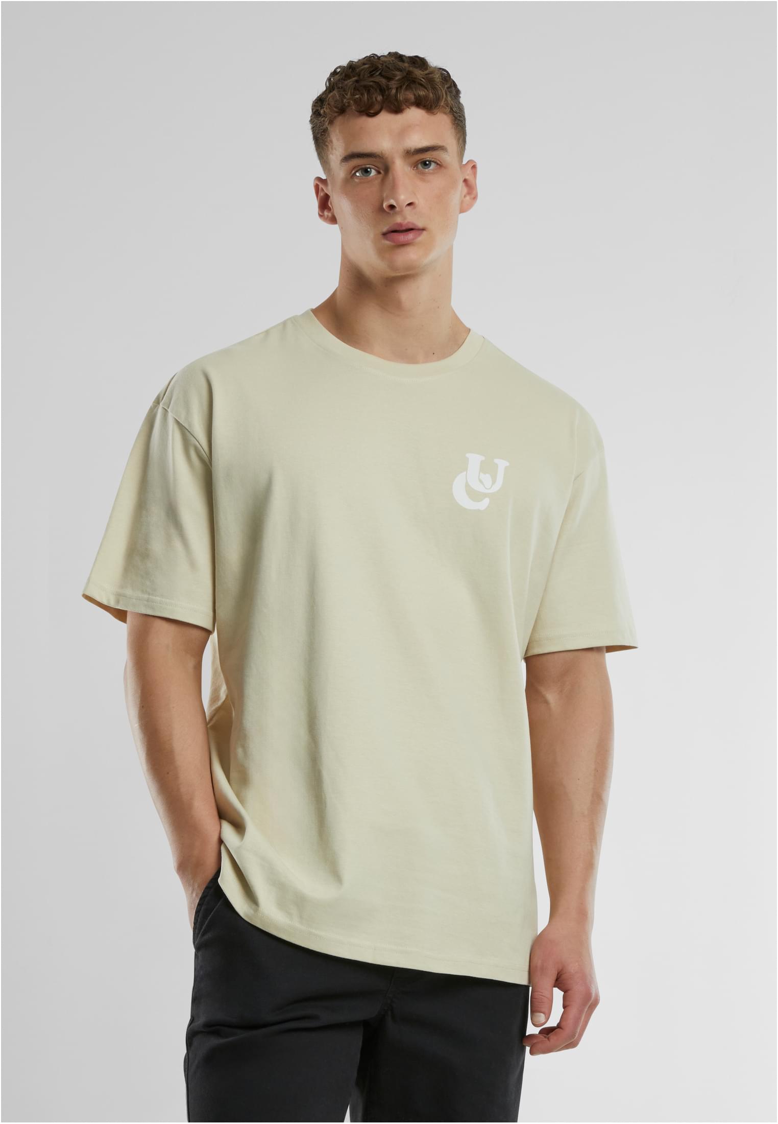 UC Weavy Logo Heavy Oversized Tee | sand