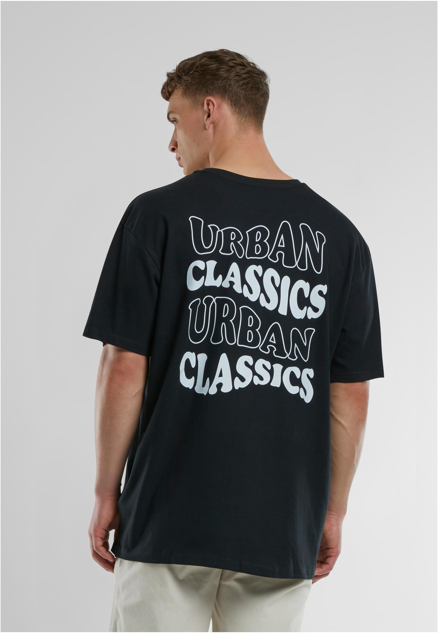 UC Weavy Logo Heavy Oversized Tee | black