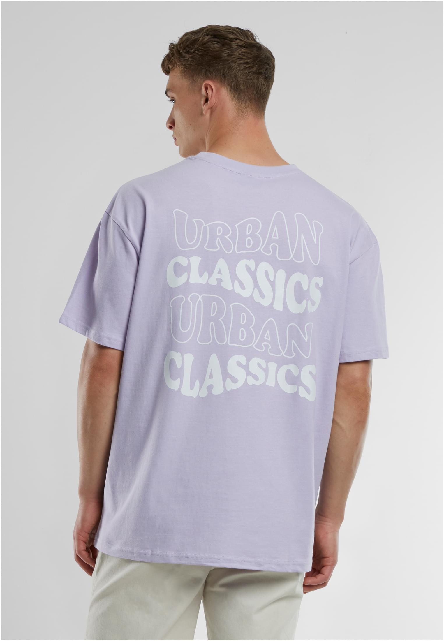 UC Weavy Logo Heavy Oversized Tee | lilac