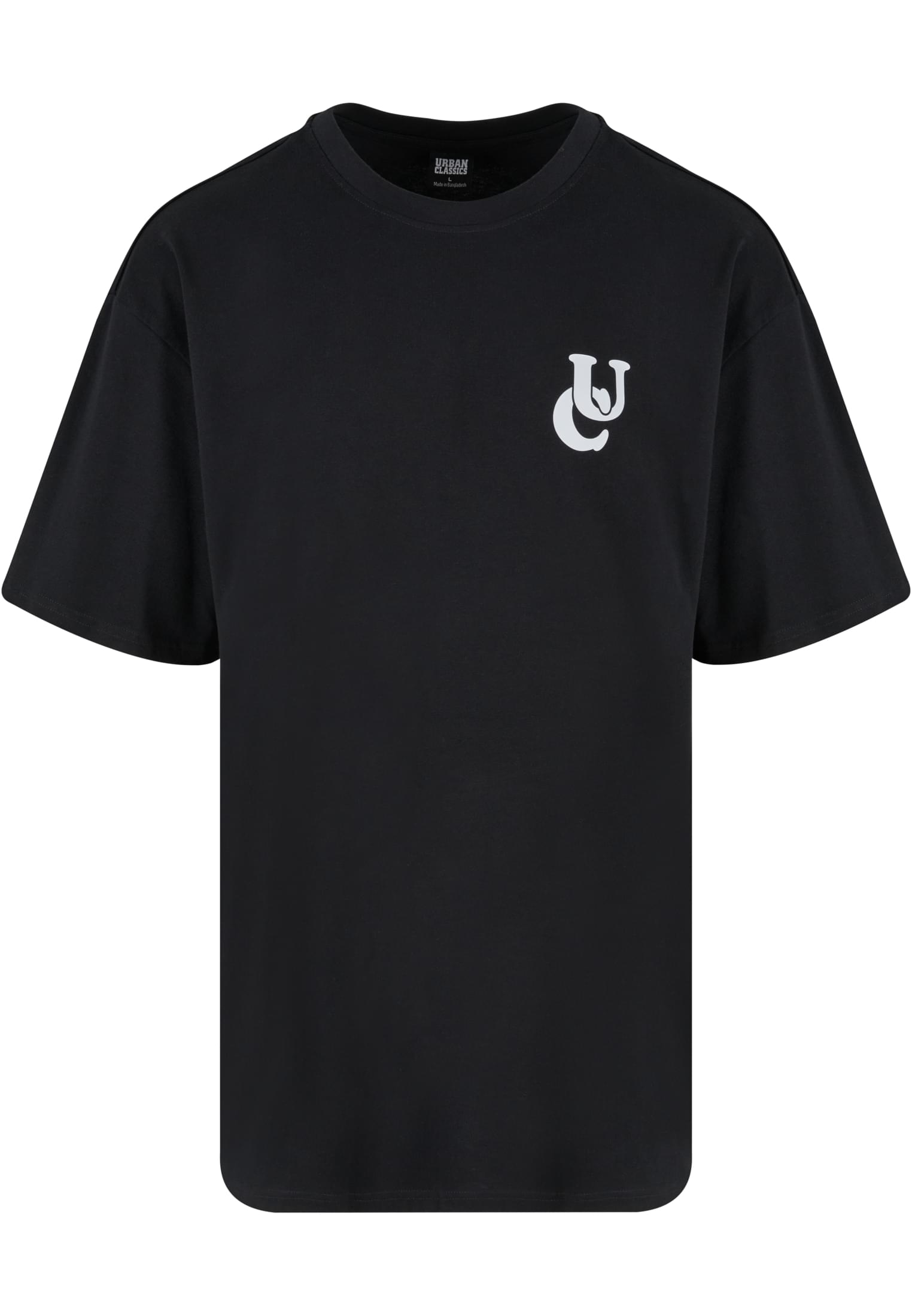 UC Weavy Logo Heavy Oversized Tee | black