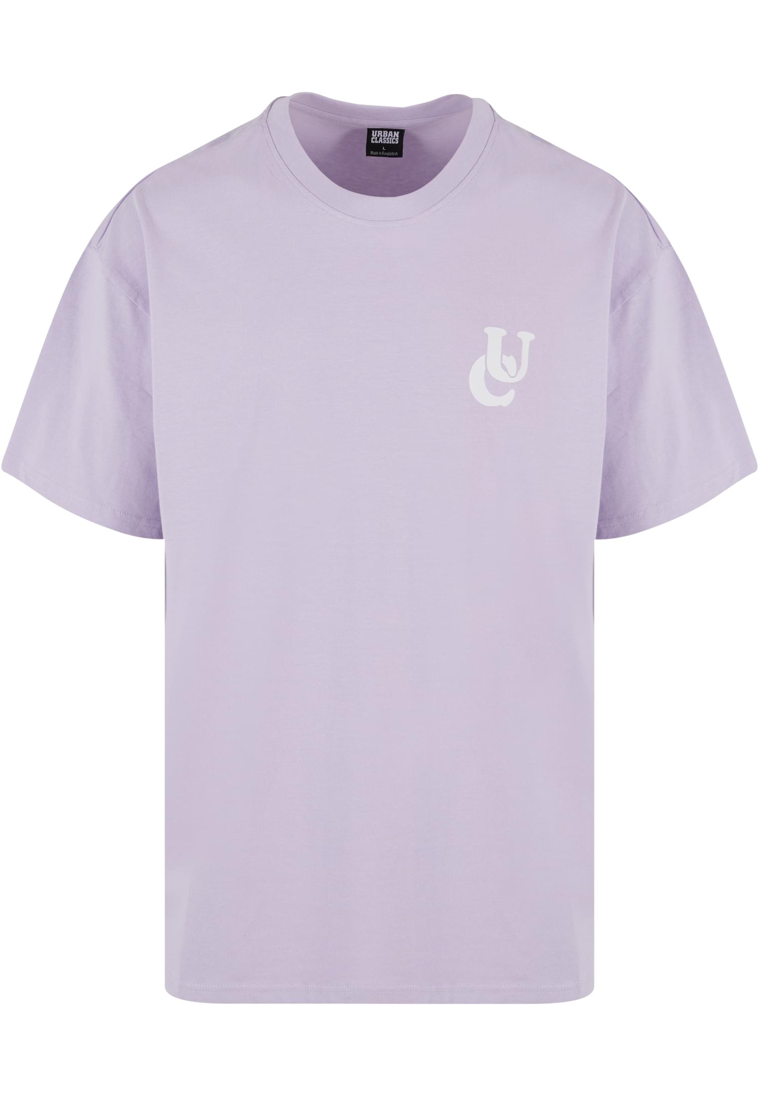 UC Weavy Logo Heavy Oversized Tee | lilac