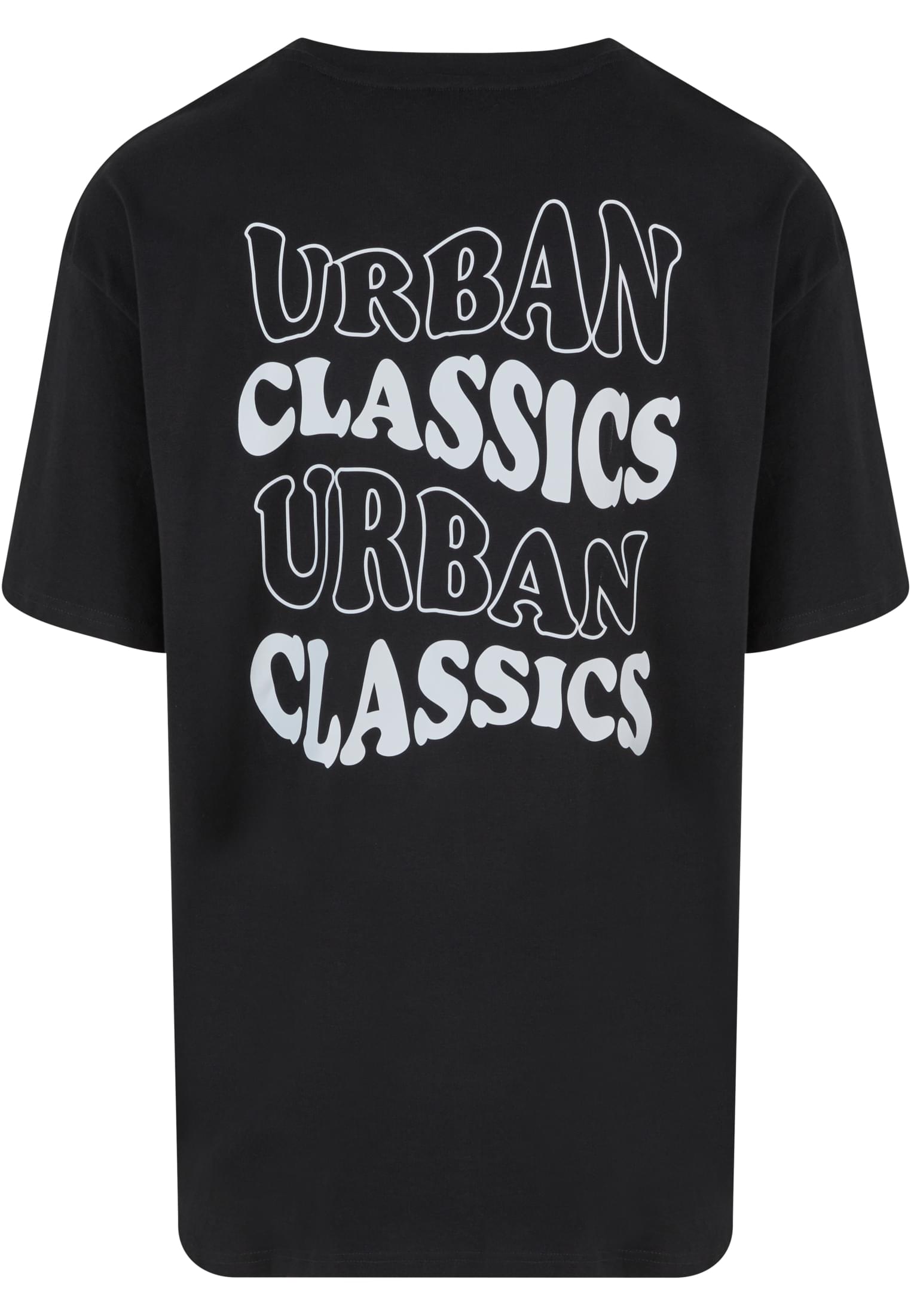 UC Weavy Logo Heavy Oversized Tee | black