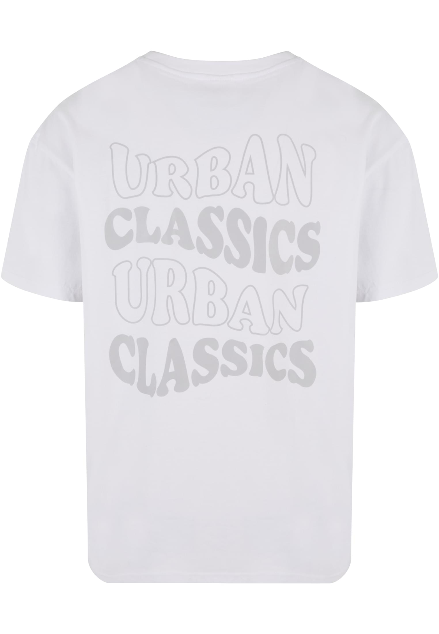 UC Weavy Logo Heavy Oversized Tee | white