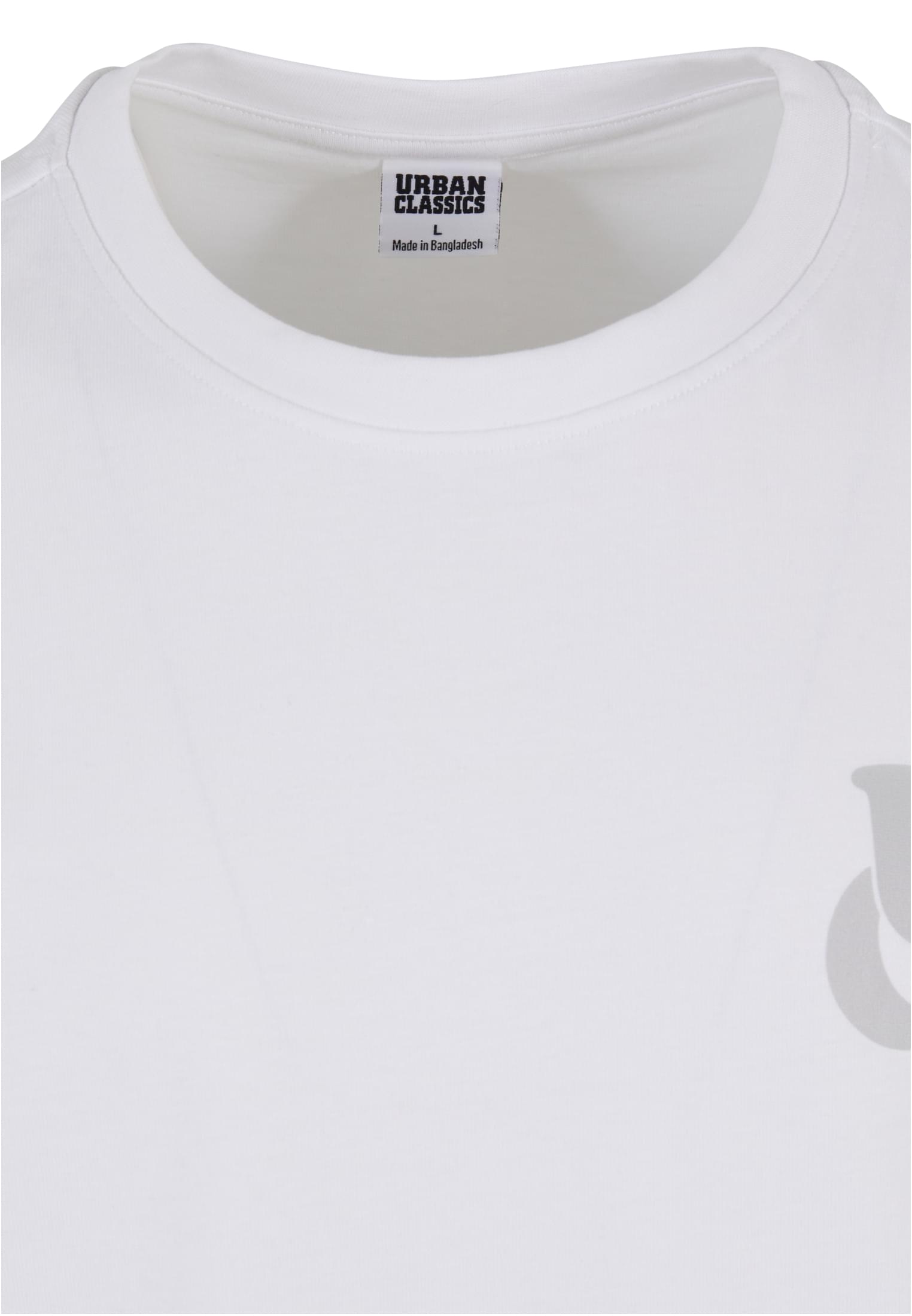 UC Weavy Logo Heavy Oversized Tee | white