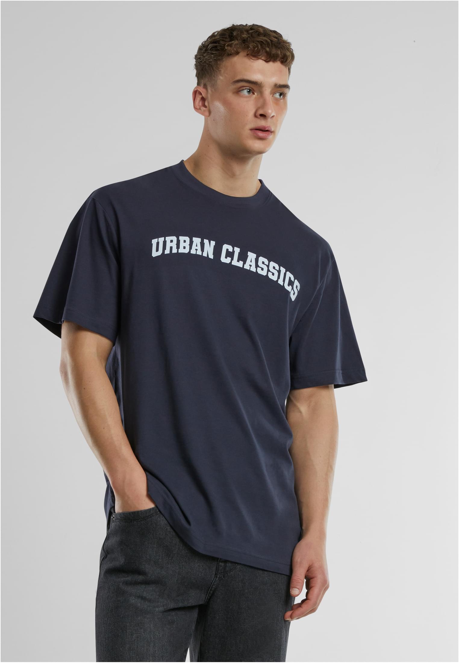 UC College Logo Tall Tee | navy