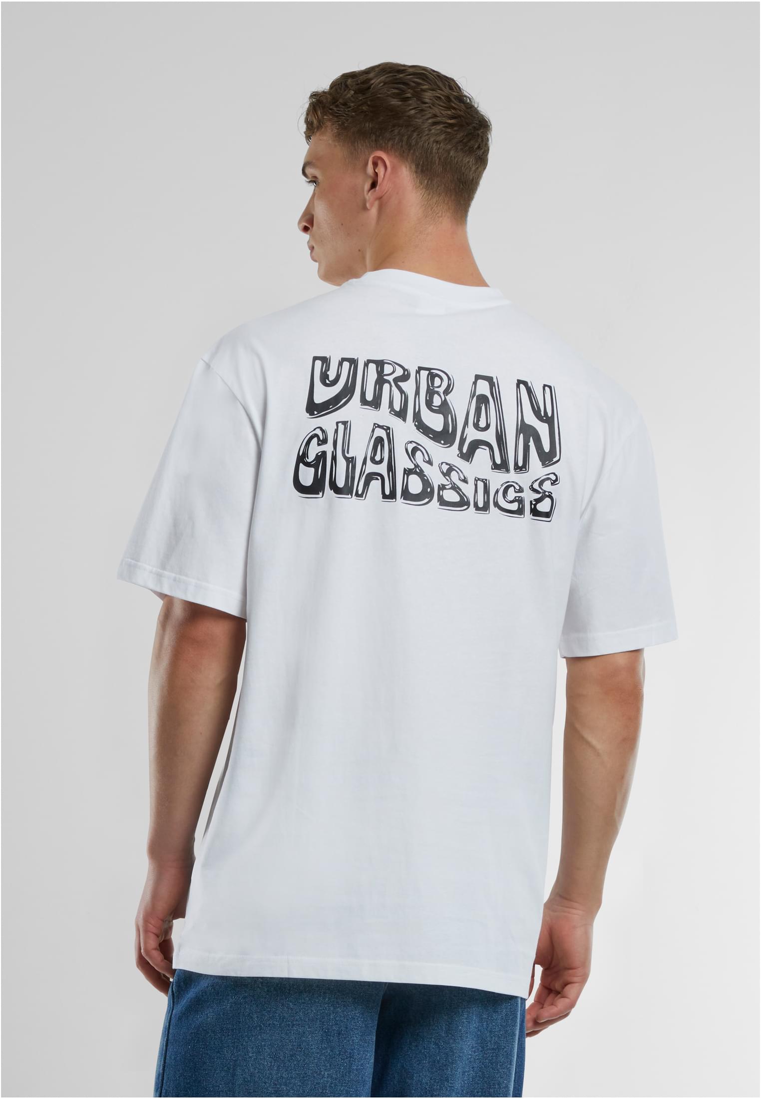 UC Shiny Logo Tall Tee | white