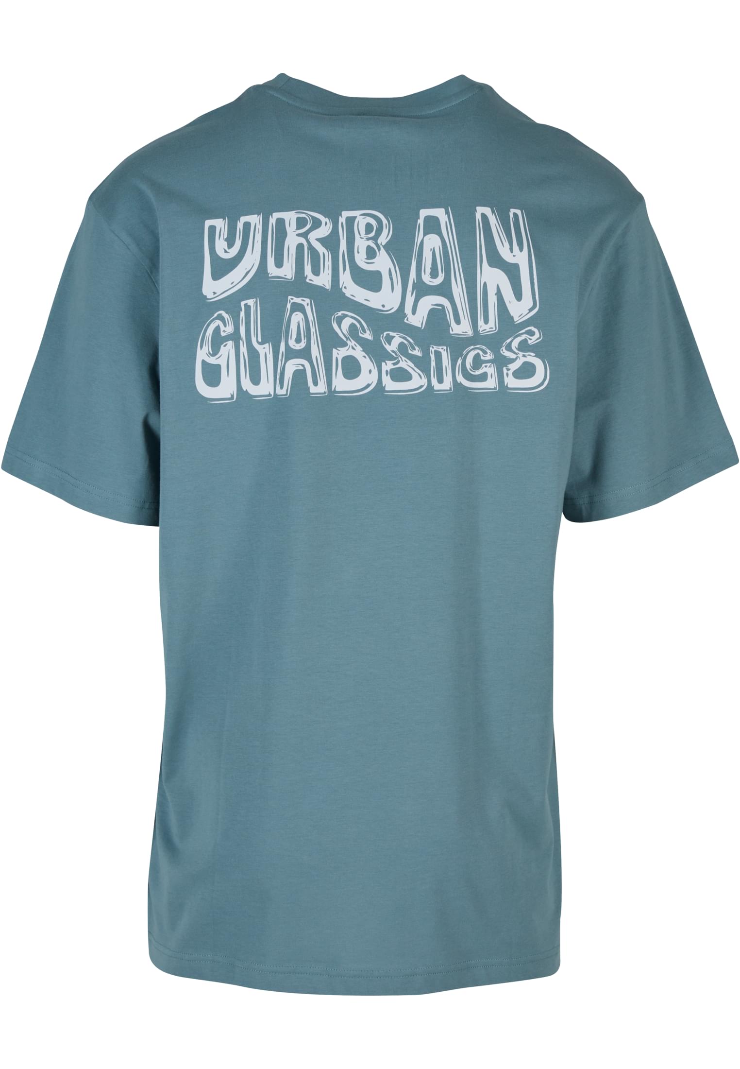 UC Shiny Logo Tall Tee | dusty blue