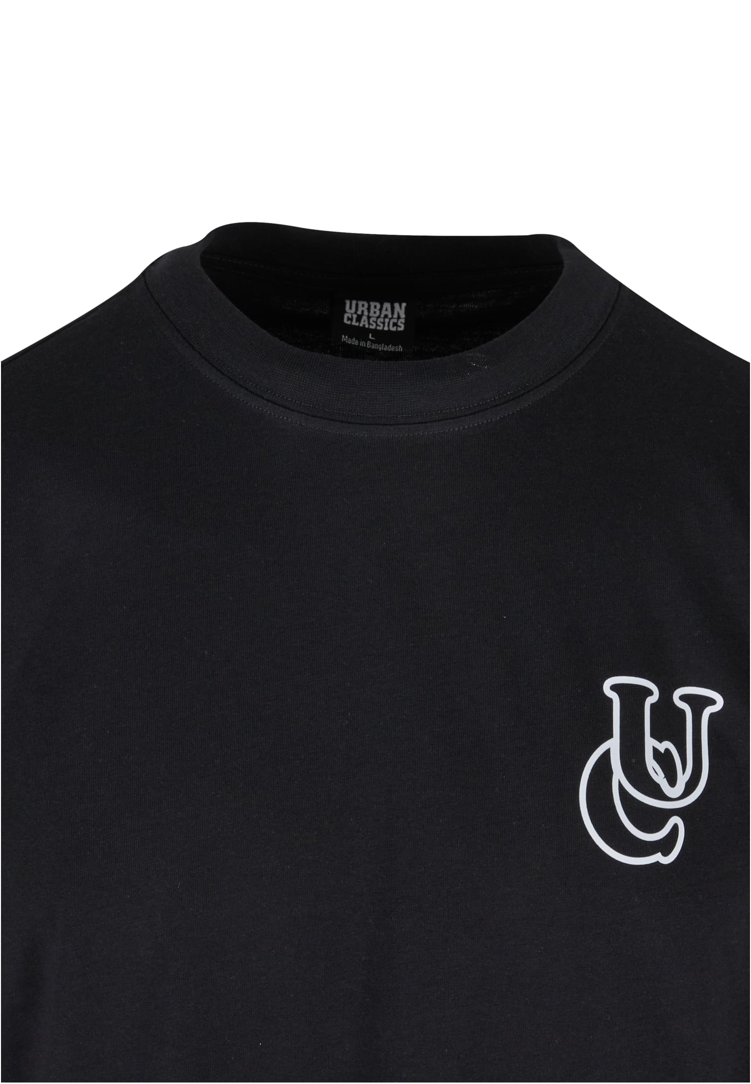 UC Shiny Logo Tall Tee | black