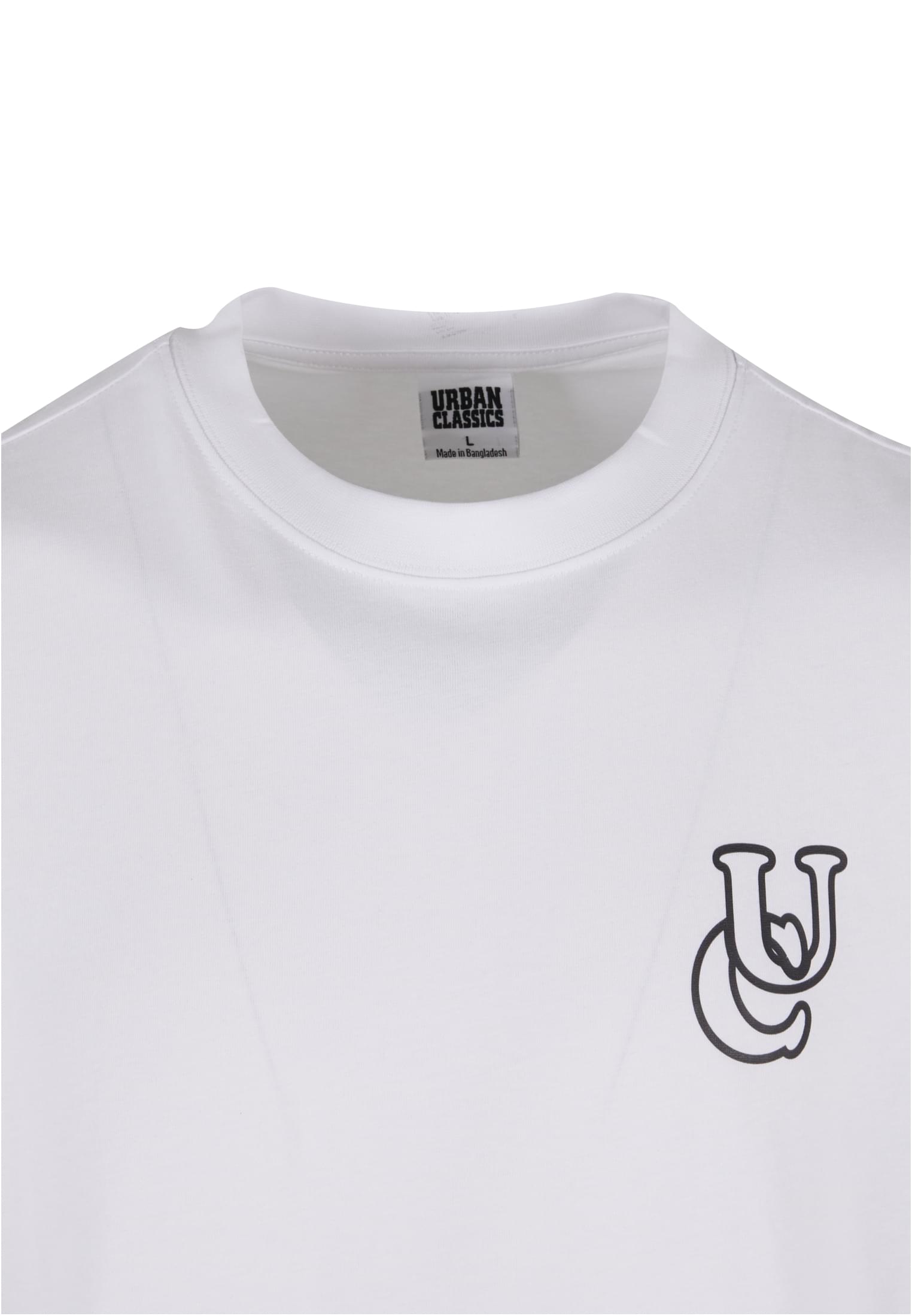 UC Shiny Logo Tall Tee | white