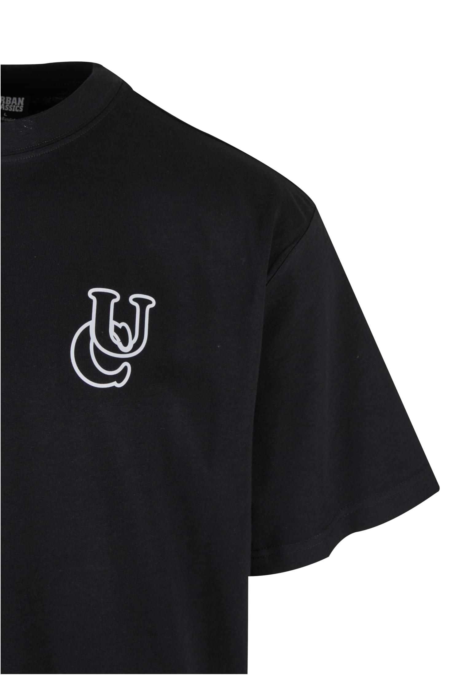 UC Shiny Logo Tall Tee | black