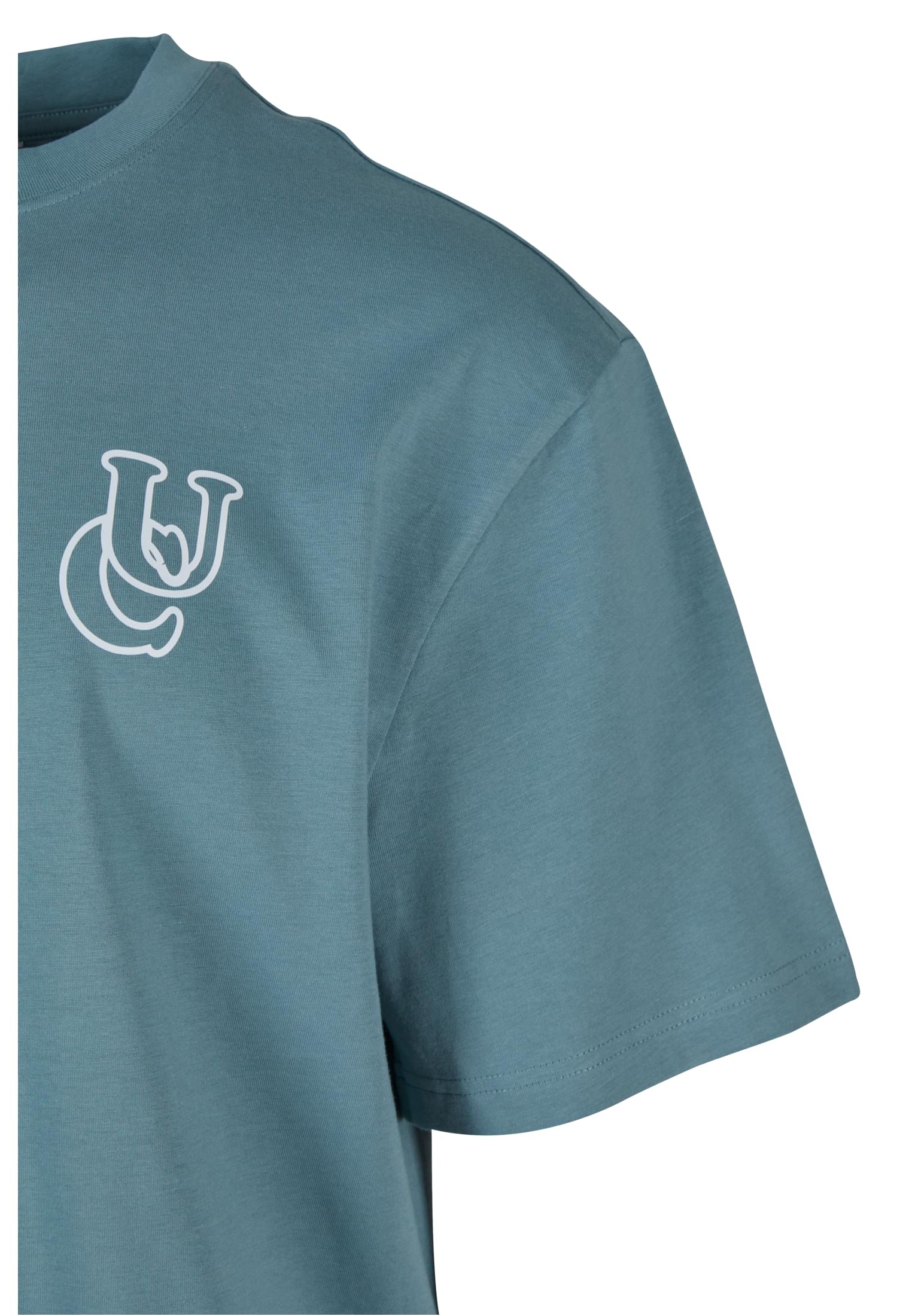 UC Shiny Logo Tall Tee | dusty blue