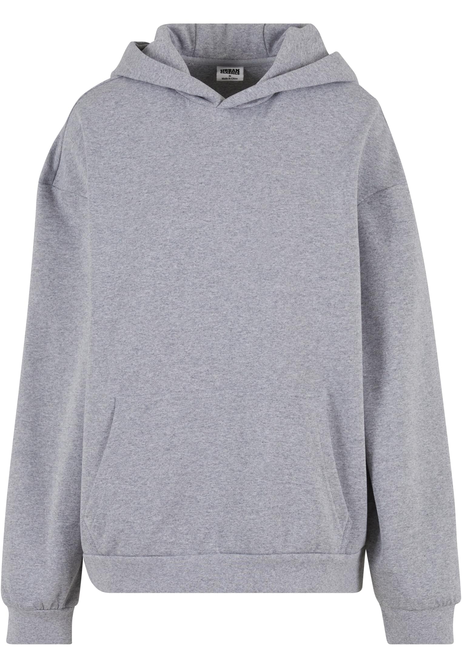 Oversized Light Brushed Fleece Hoody | melange