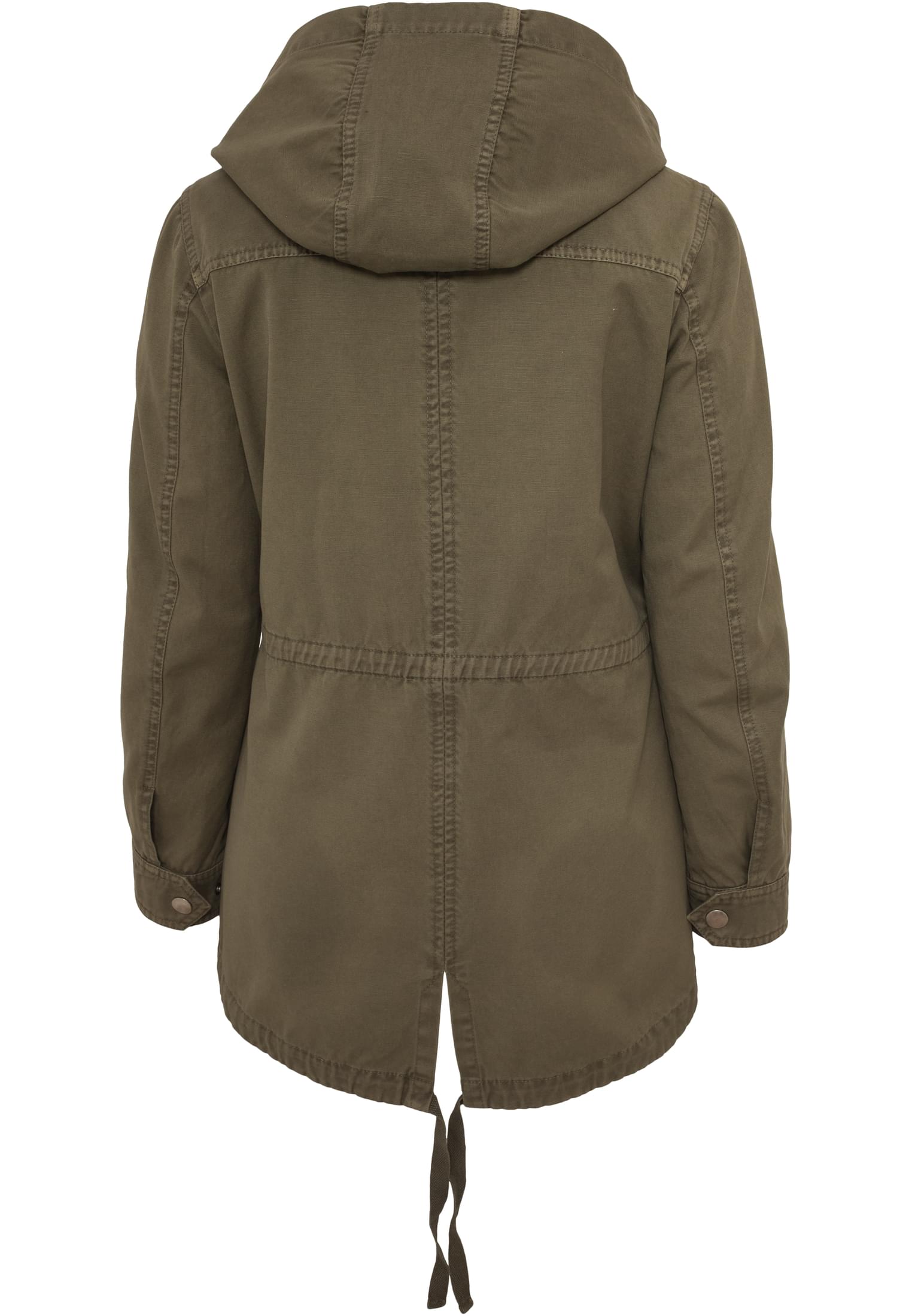 Ladies Cotton Parka | olive