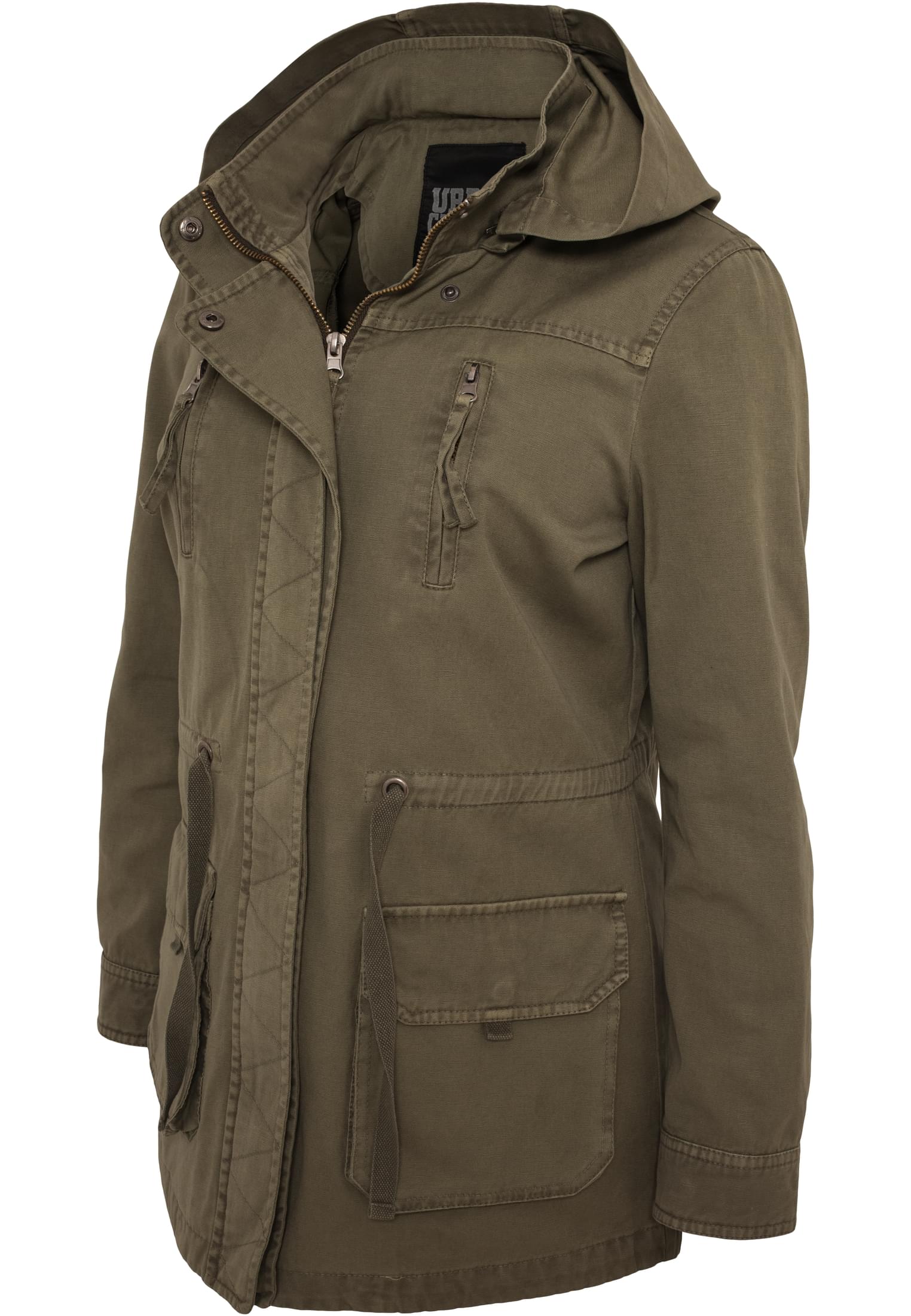 Ladies Cotton Parka | olive